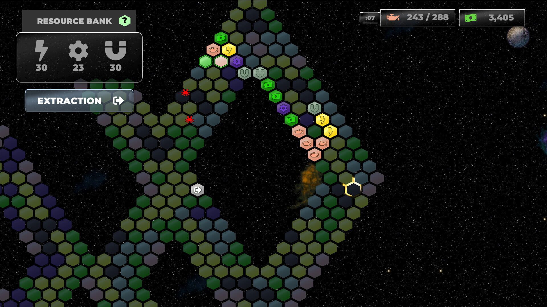 Hexadrift - Screenshot