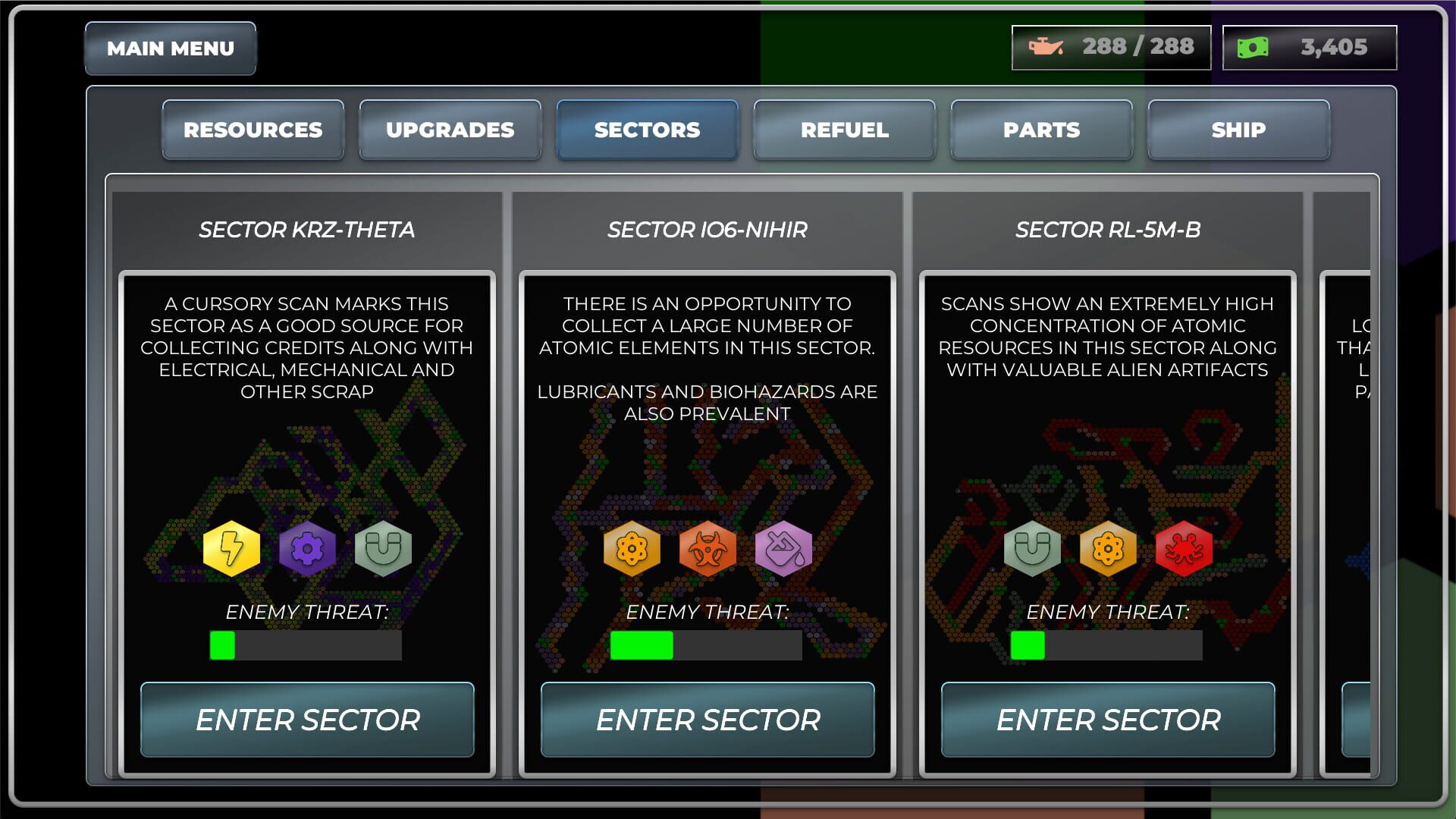 Hexadrift - Screenshot