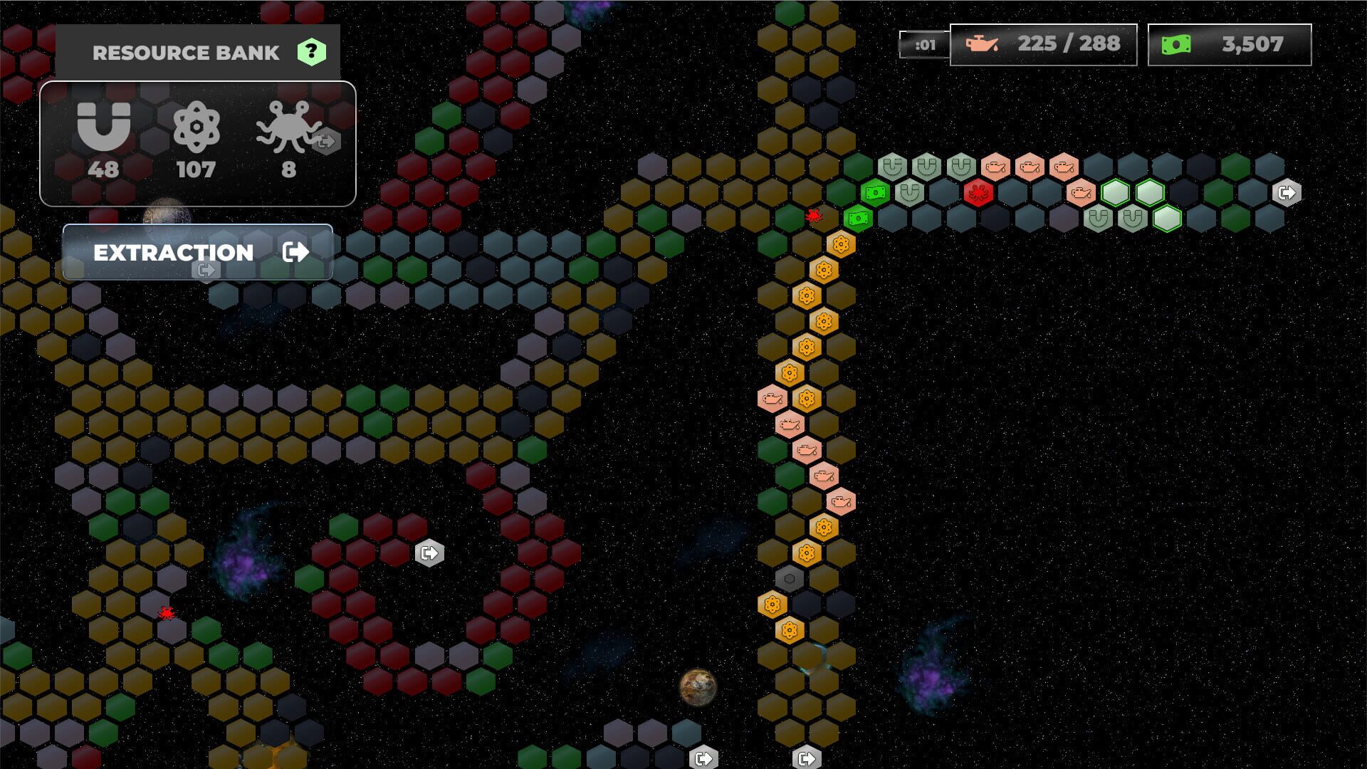 Hexadrift - Screenshot