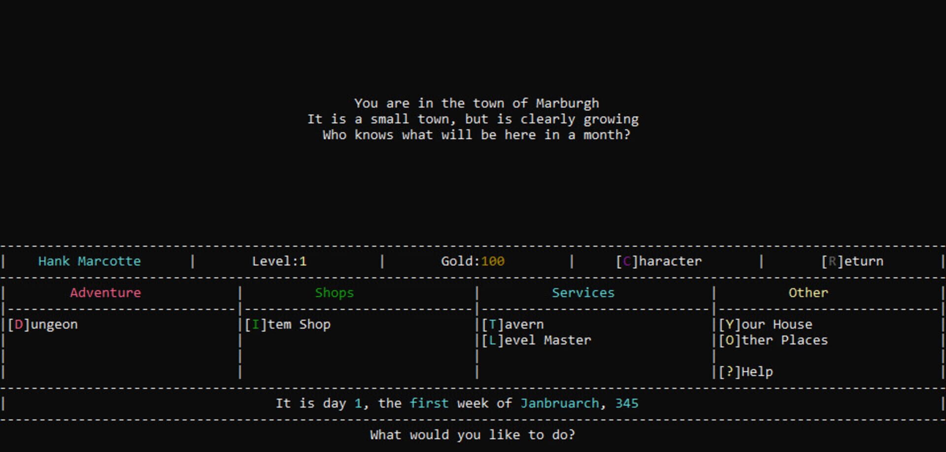 Marburgh - Screenshot