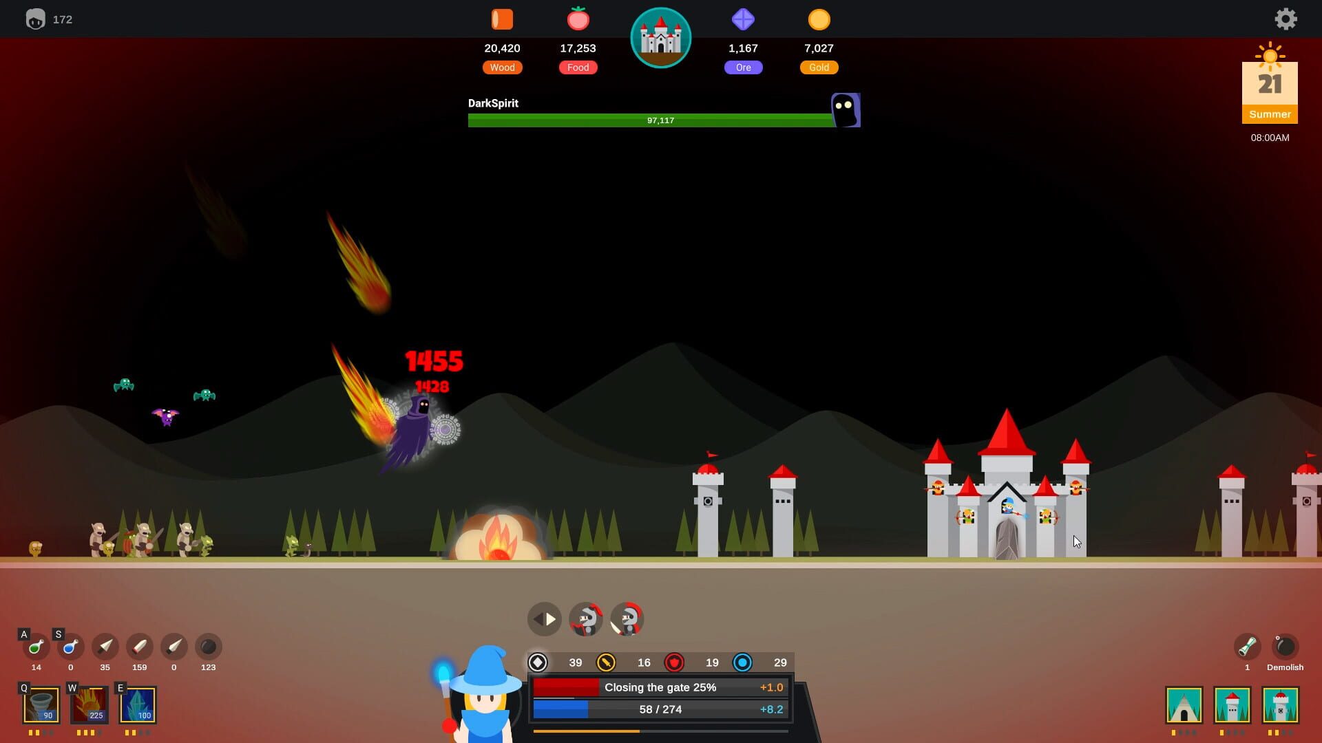 The Defender: Farm and Castle 2 - Screenshot