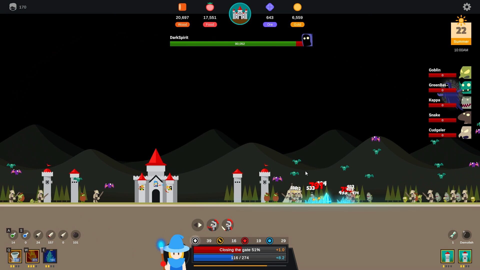 The Defender: Farm and Castle 2 - Screenshot