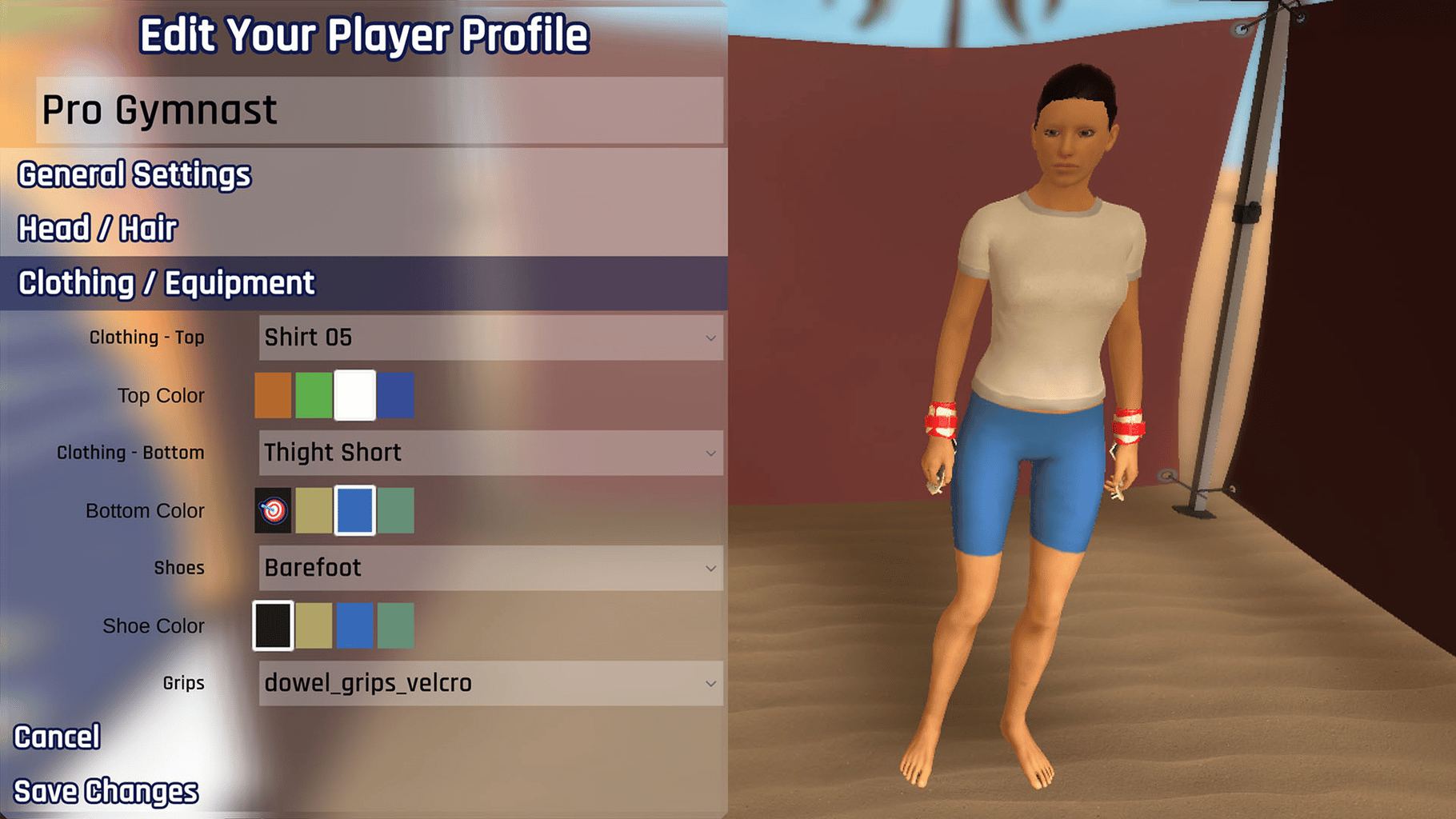 Pro Gymnast Simulator screenshot