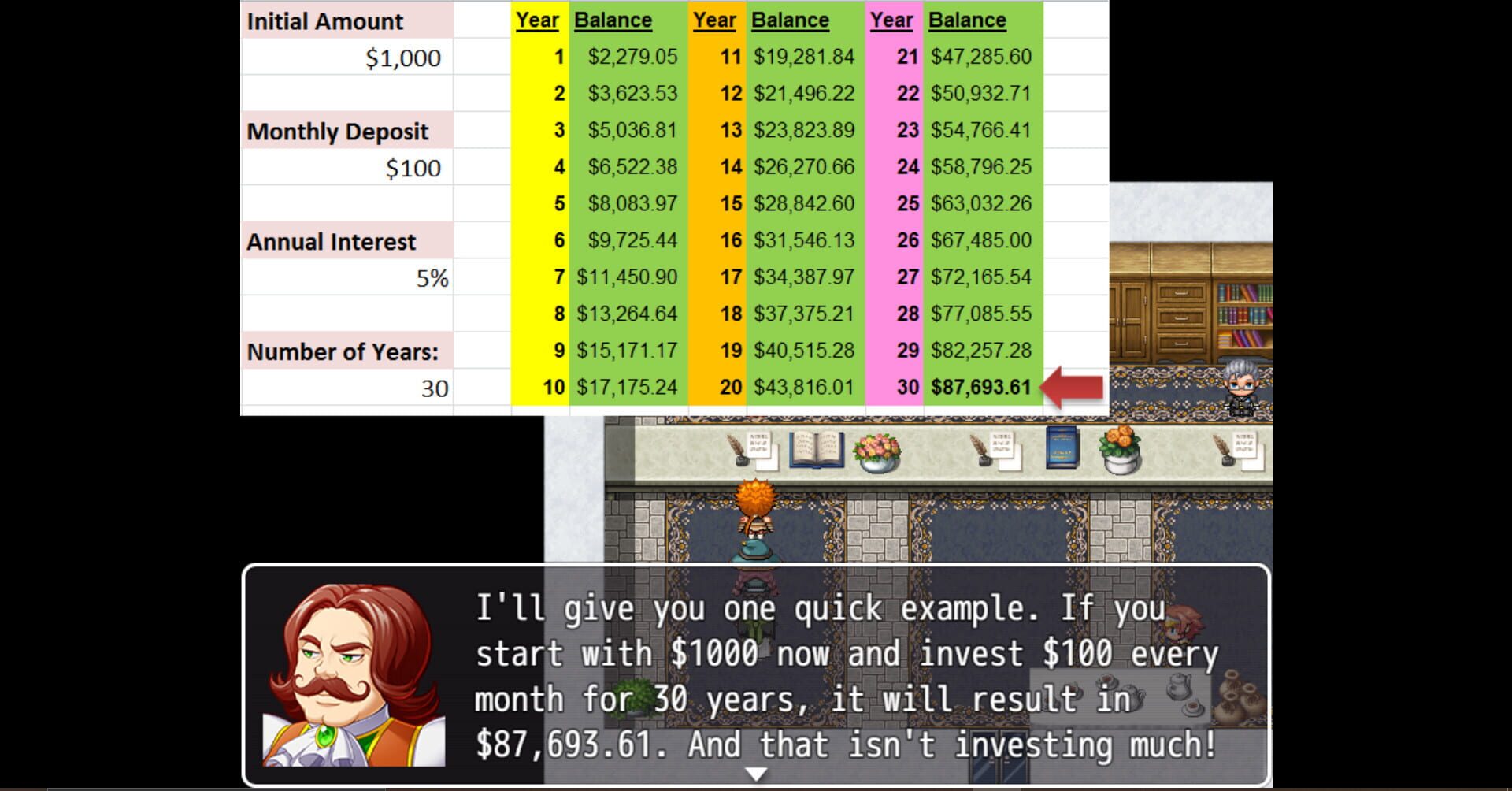Habitking RPG - Screenshot