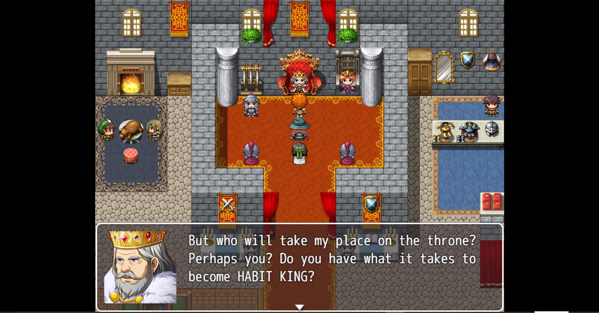 Habitking RPG - Screenshot