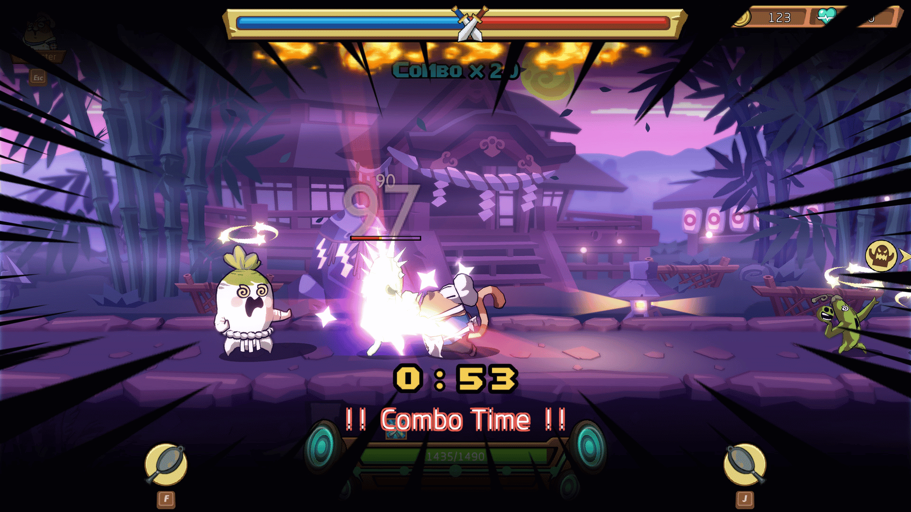 Rhythm Fighter screenshot