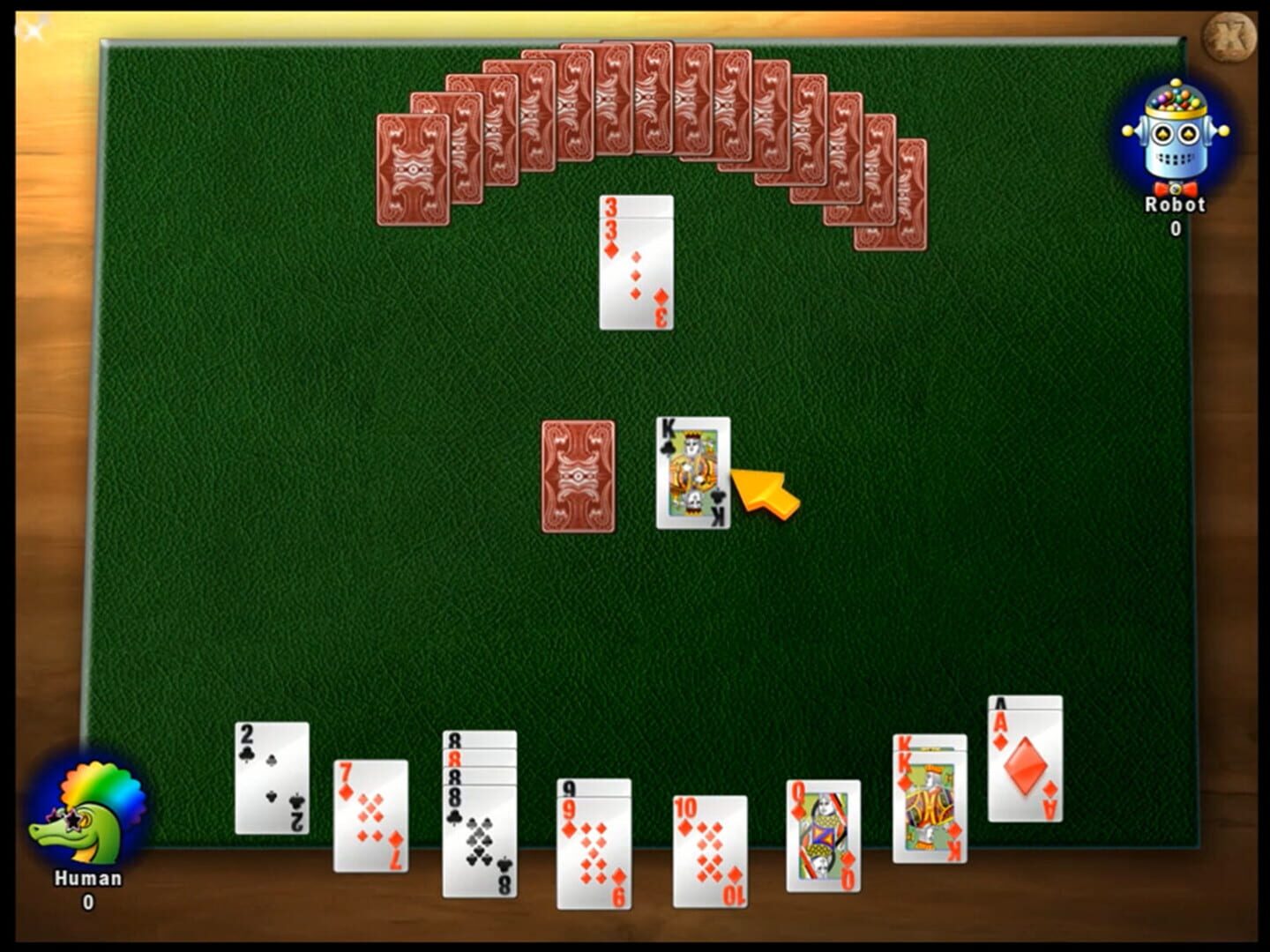 Classic Card Game Canasta - Screenshot