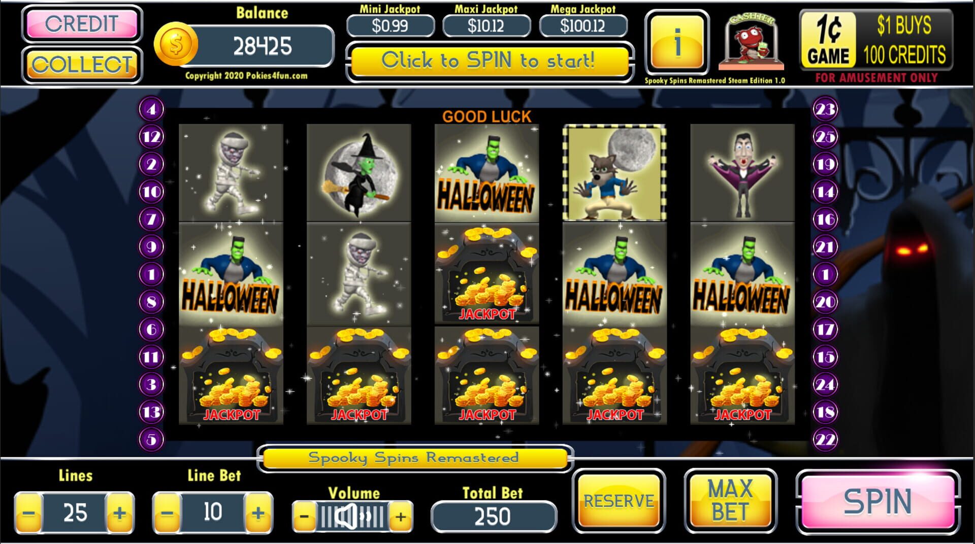 Spooky Spins: Remastered - Steam Edition