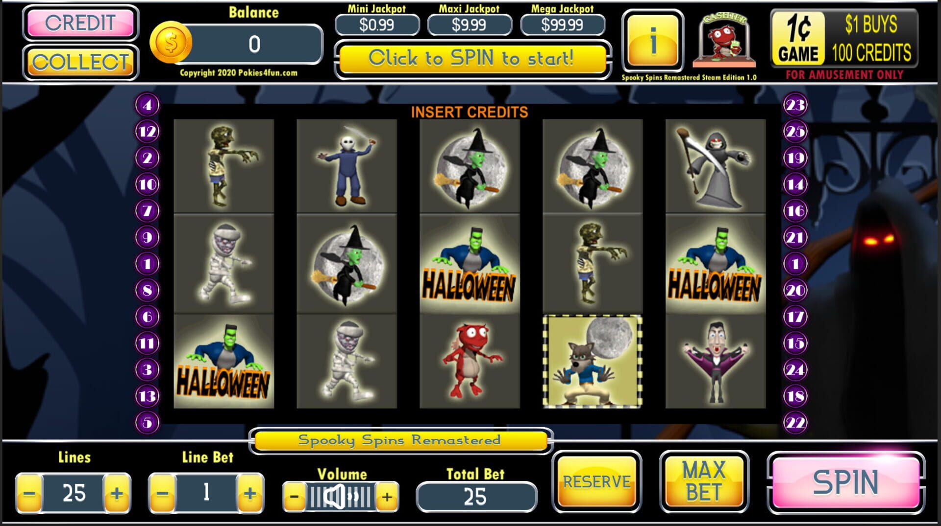 Spooky Spins: Remastered - Steam Edition - Screenshot