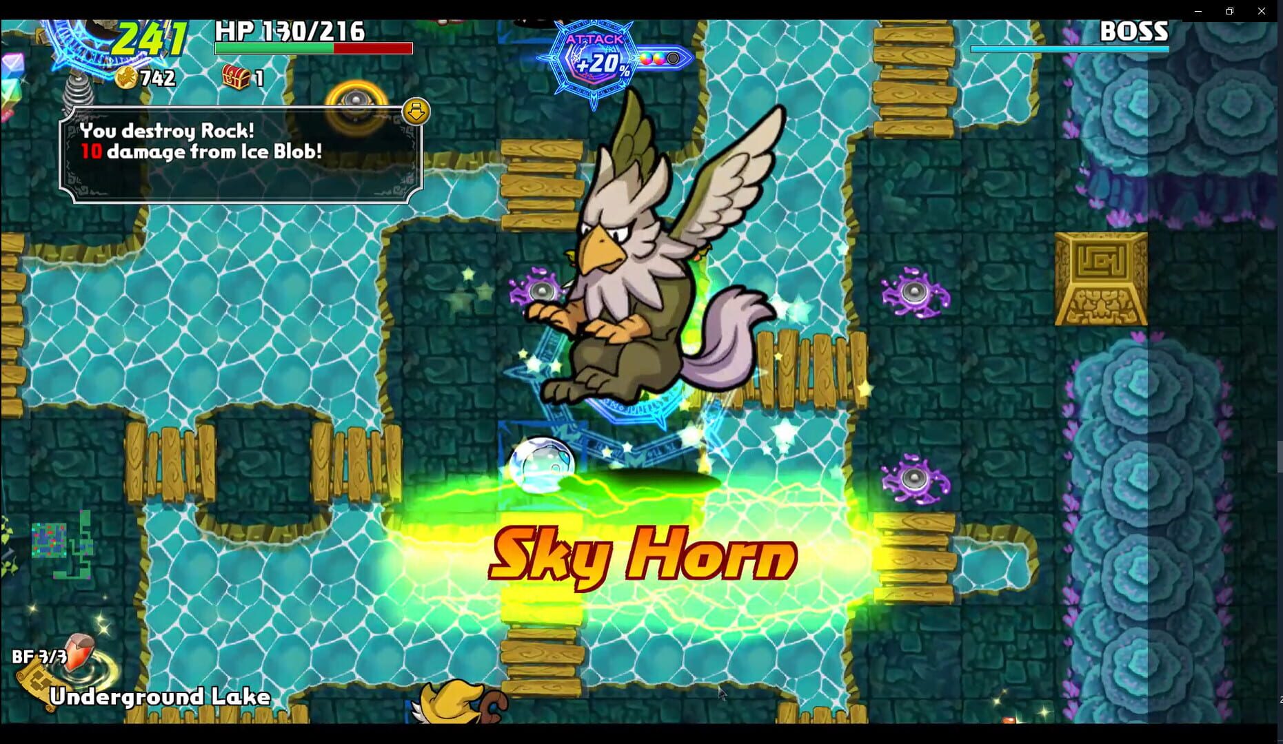 Dragonfang - Drahn's Mystery Dungeon - Screenshot