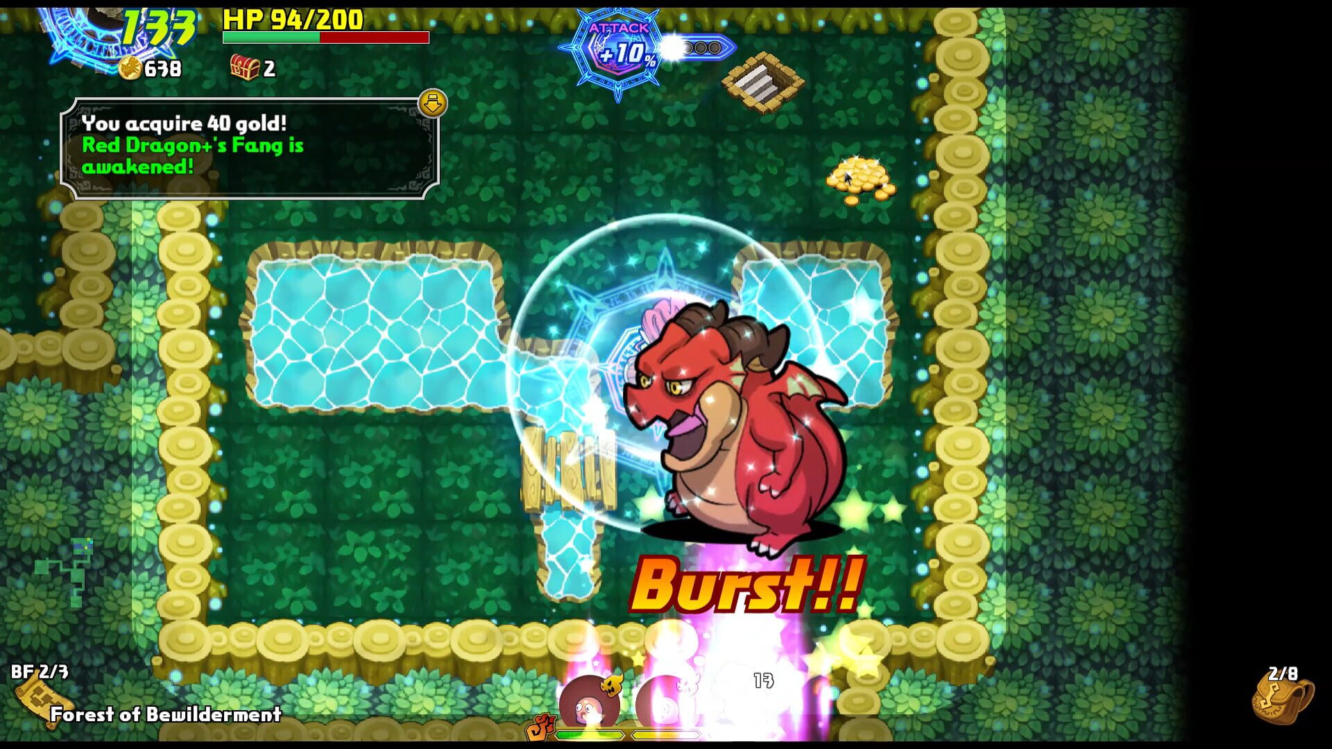Dragonfang - Drahn's Mystery Dungeon - Screenshot
