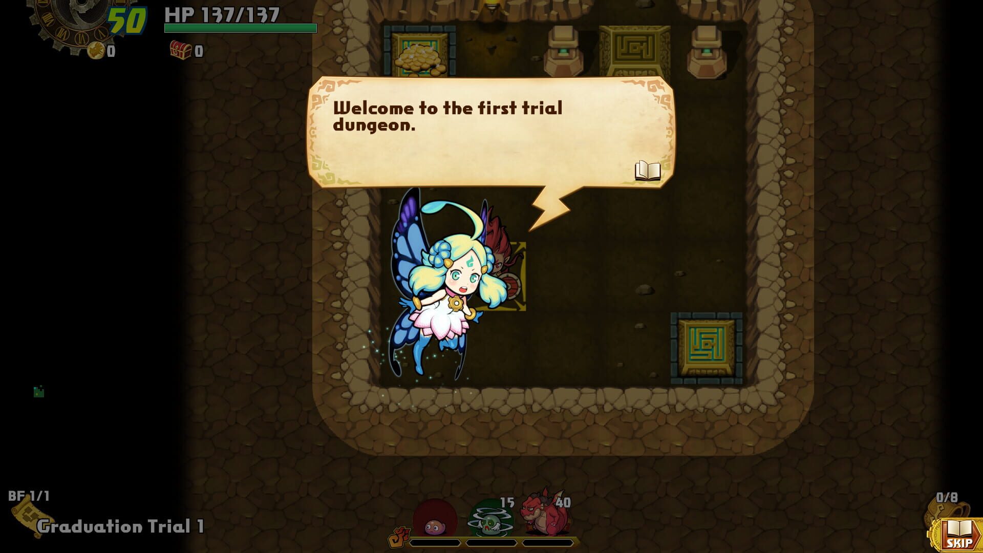 Dragonfang - Drahn's Mystery Dungeon - Screenshot