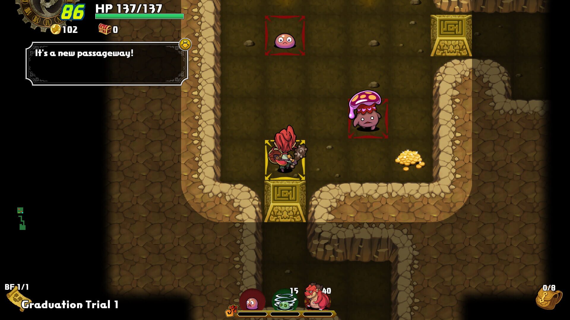 Dragonfang - Drahn's Mystery Dungeon - Screenshot