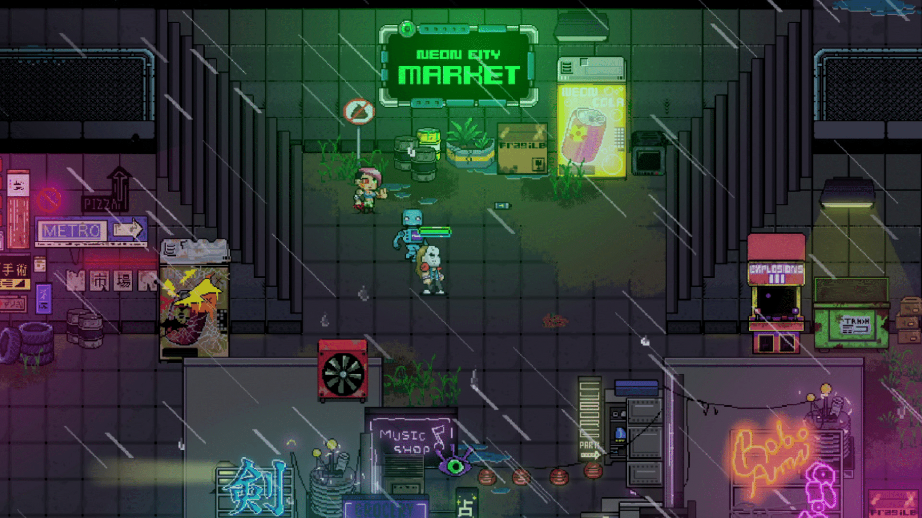 Neon City Riders screenshot