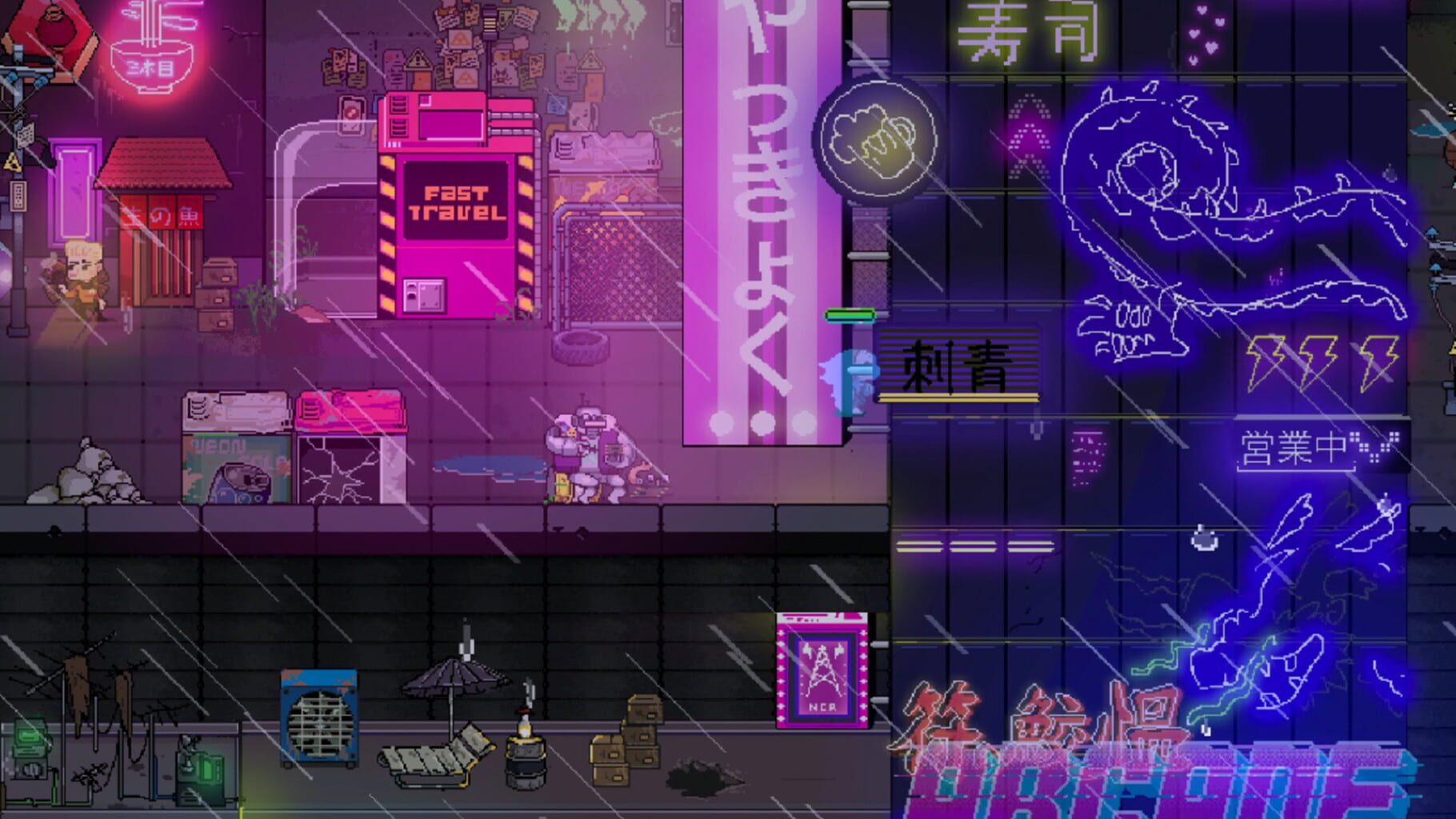 Captura de pantalla - Neon City Riders