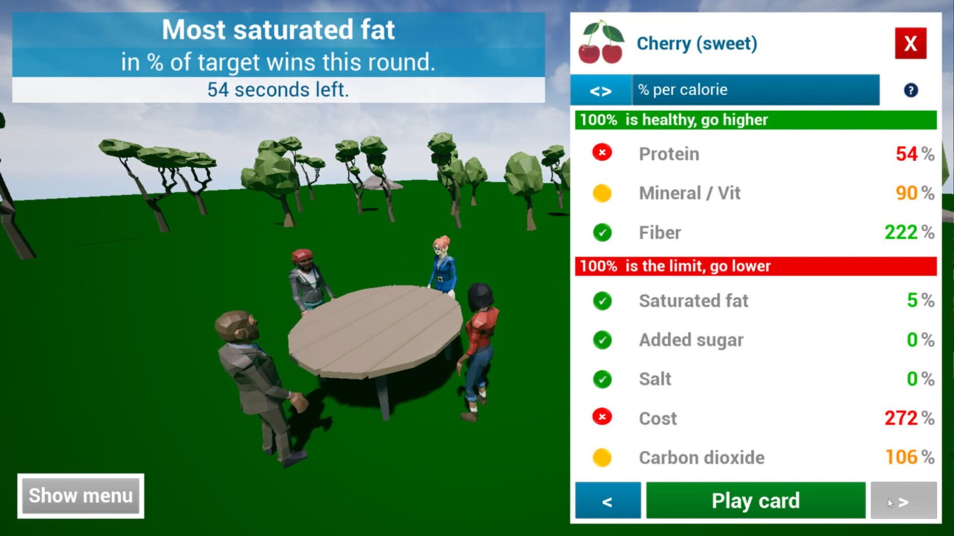 FIT Food - Screenshot