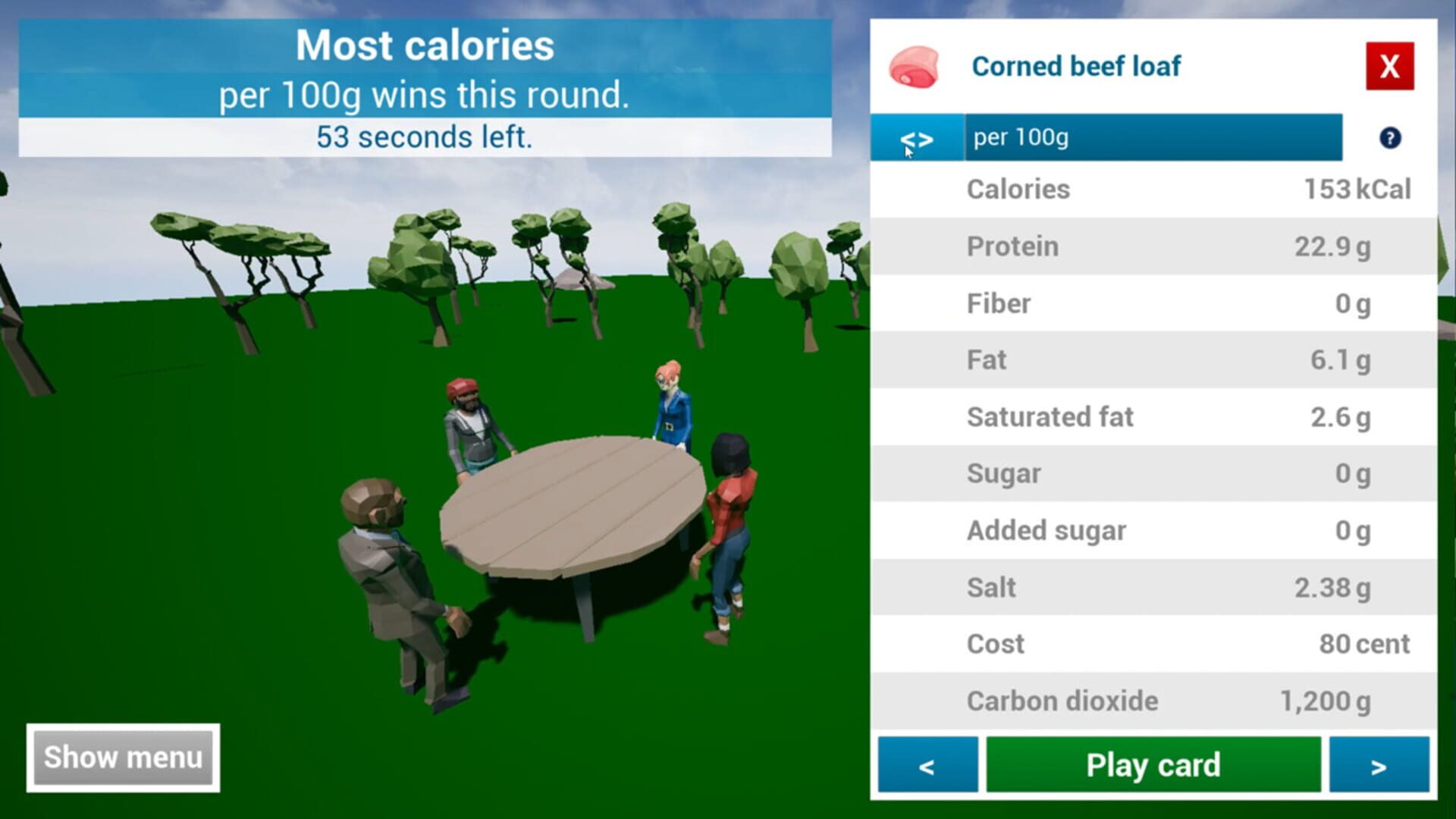 FIT Food - Screenshot