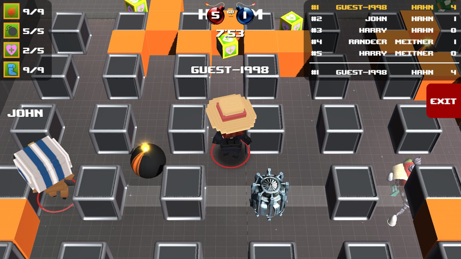 BomberX - Screenshot