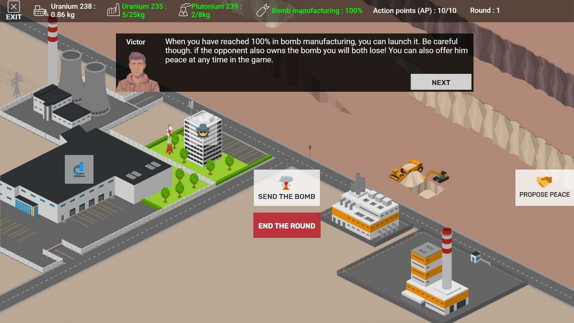 Nuclear Arms Race - Screenshot
