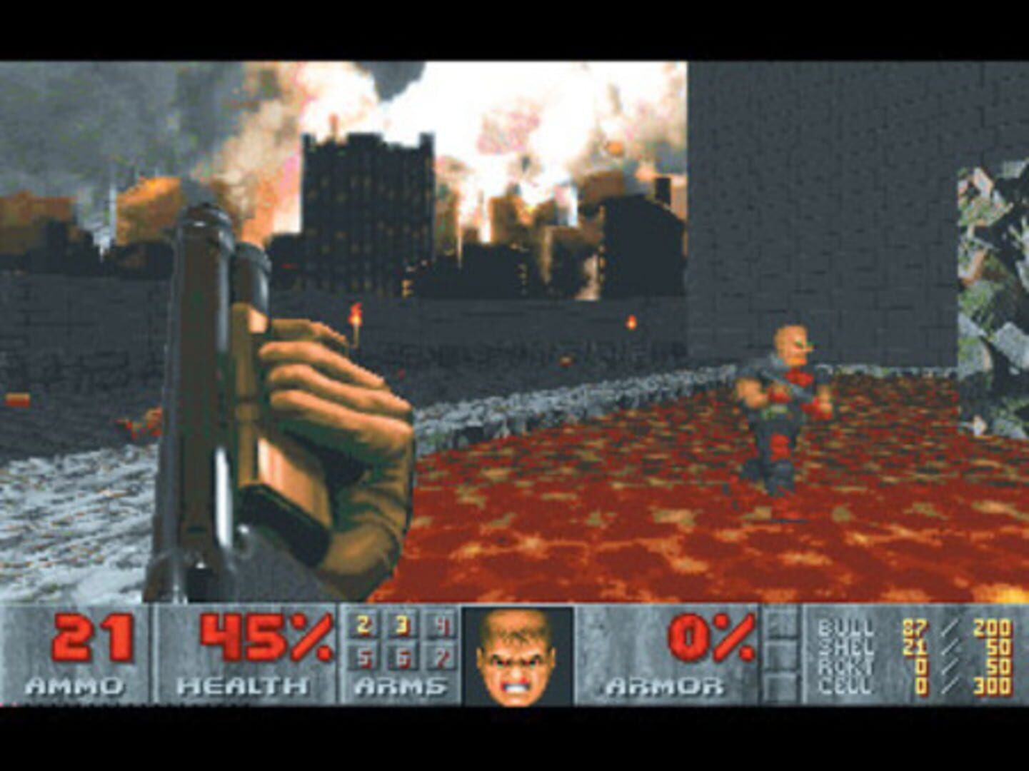 Captura de pantalla - Doom II + Master Levels