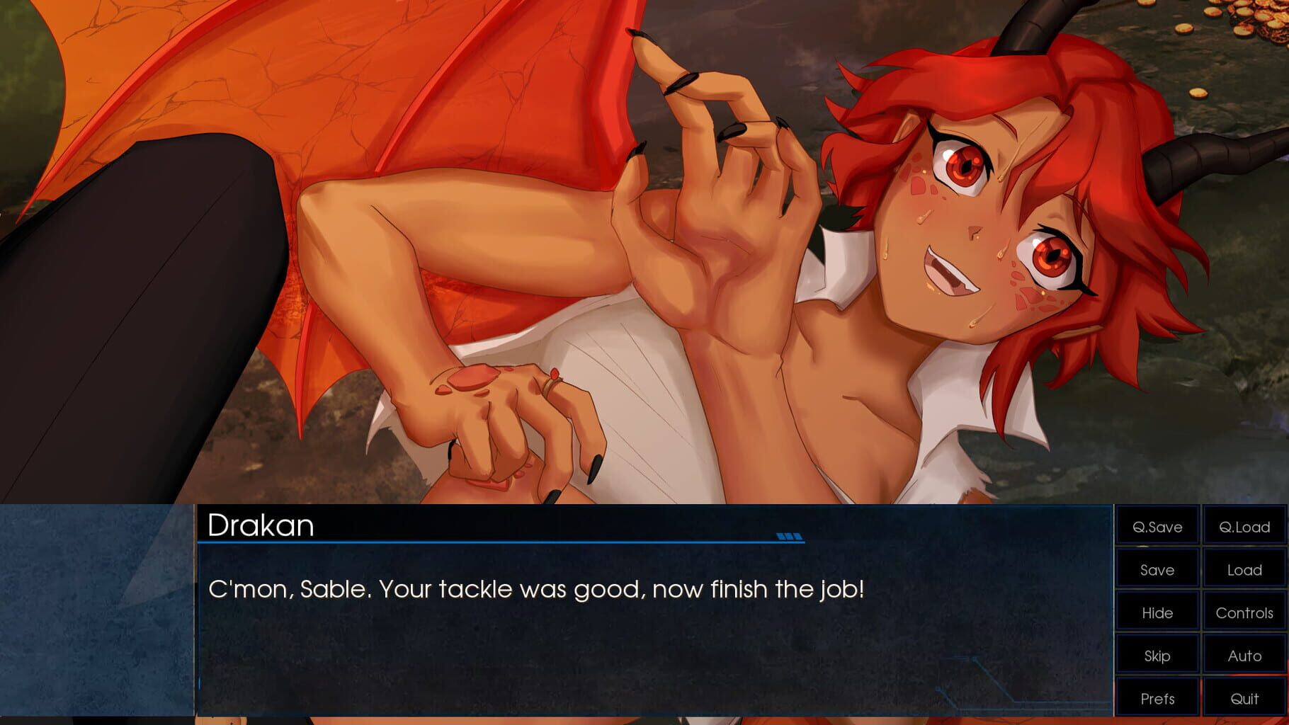 Captura de pantalla - Sable's Grimoire: A Dragon's Treasure
