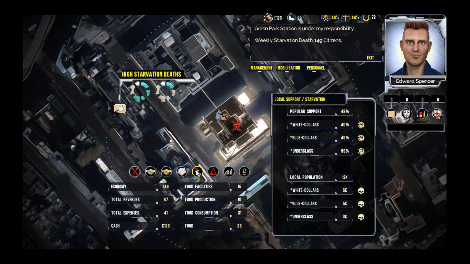 Westminster Darkly - Screenshot