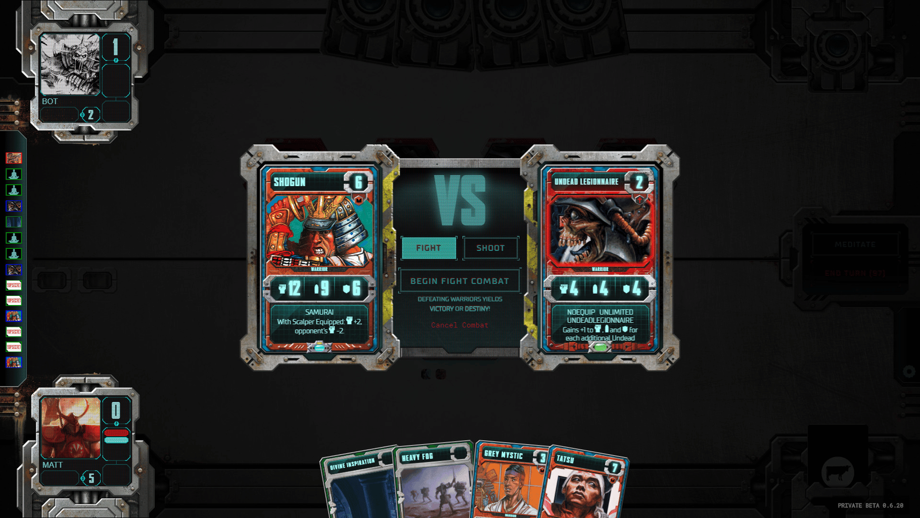 Doomtrooper CCG screenshot