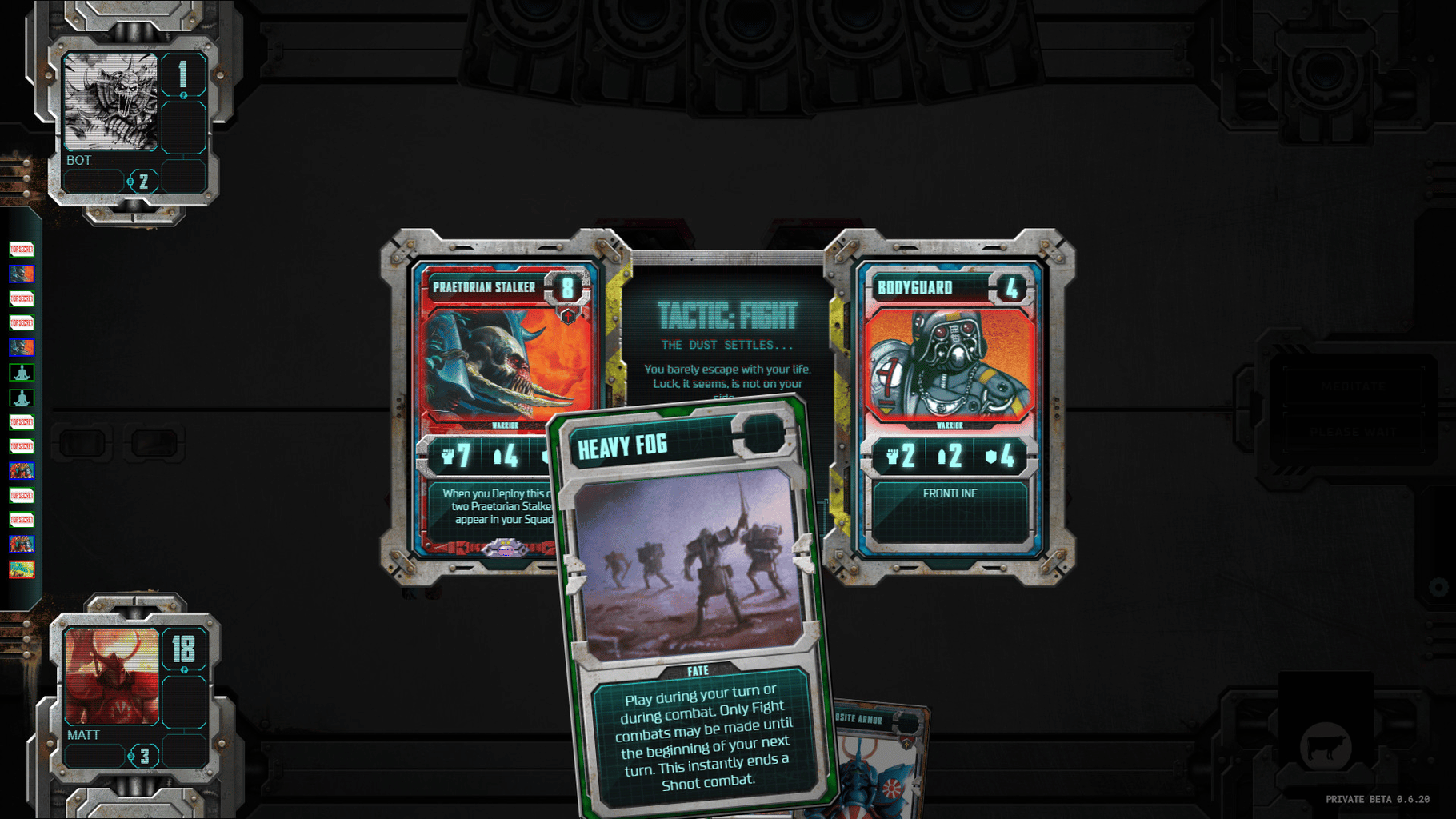 Doomtrooper CCG screenshot