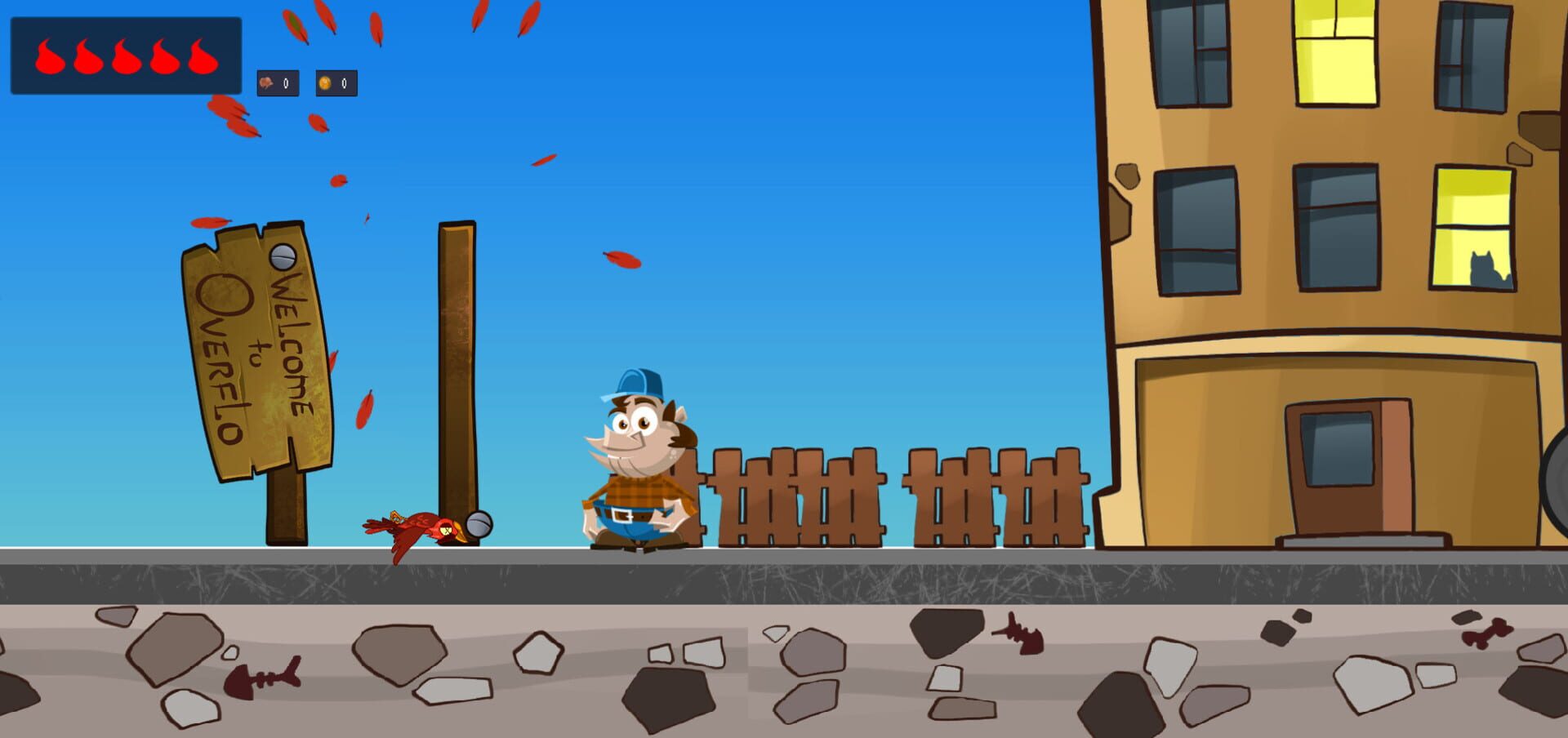 Overflo Game - Screenshot