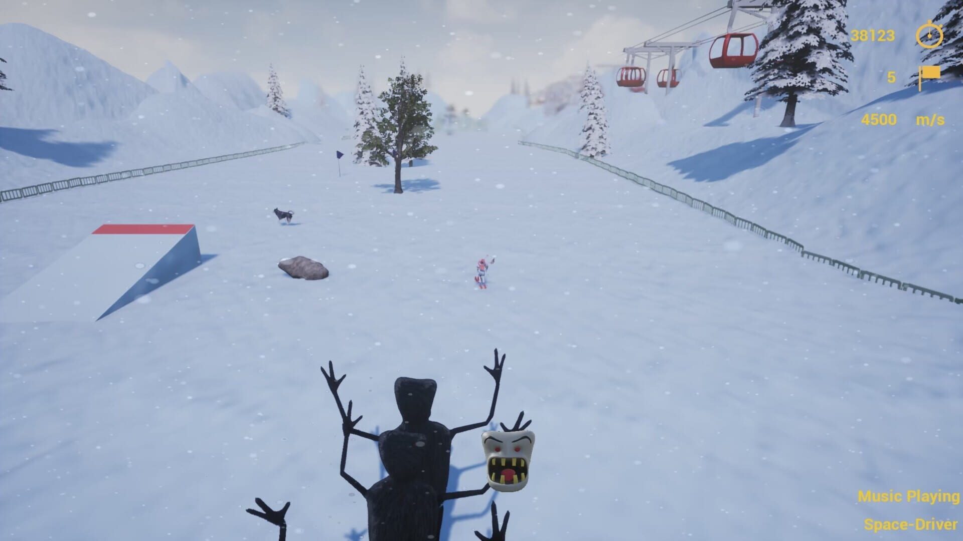 Endless Ski - Screenshot
