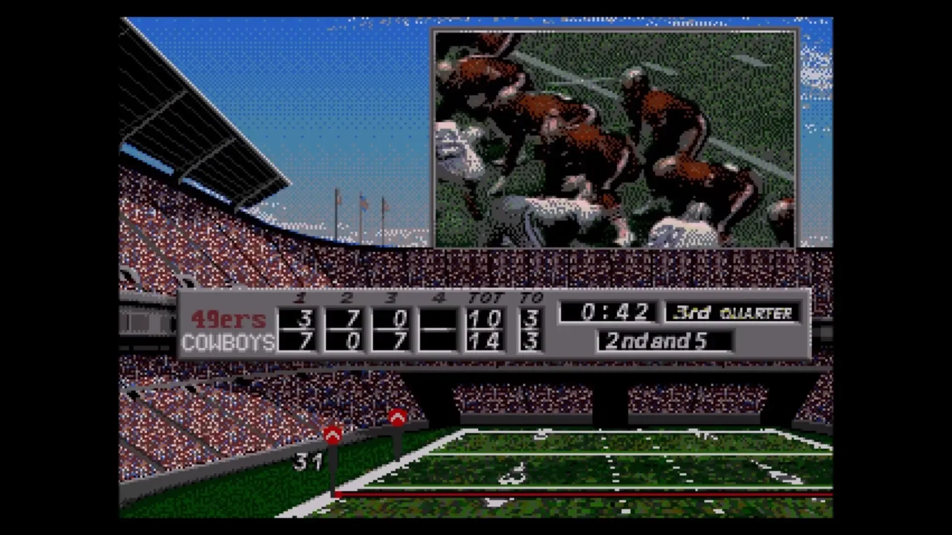 Captura de pantalla - NFL's Greatest: San Francisco vs. Dallas 1978-1993