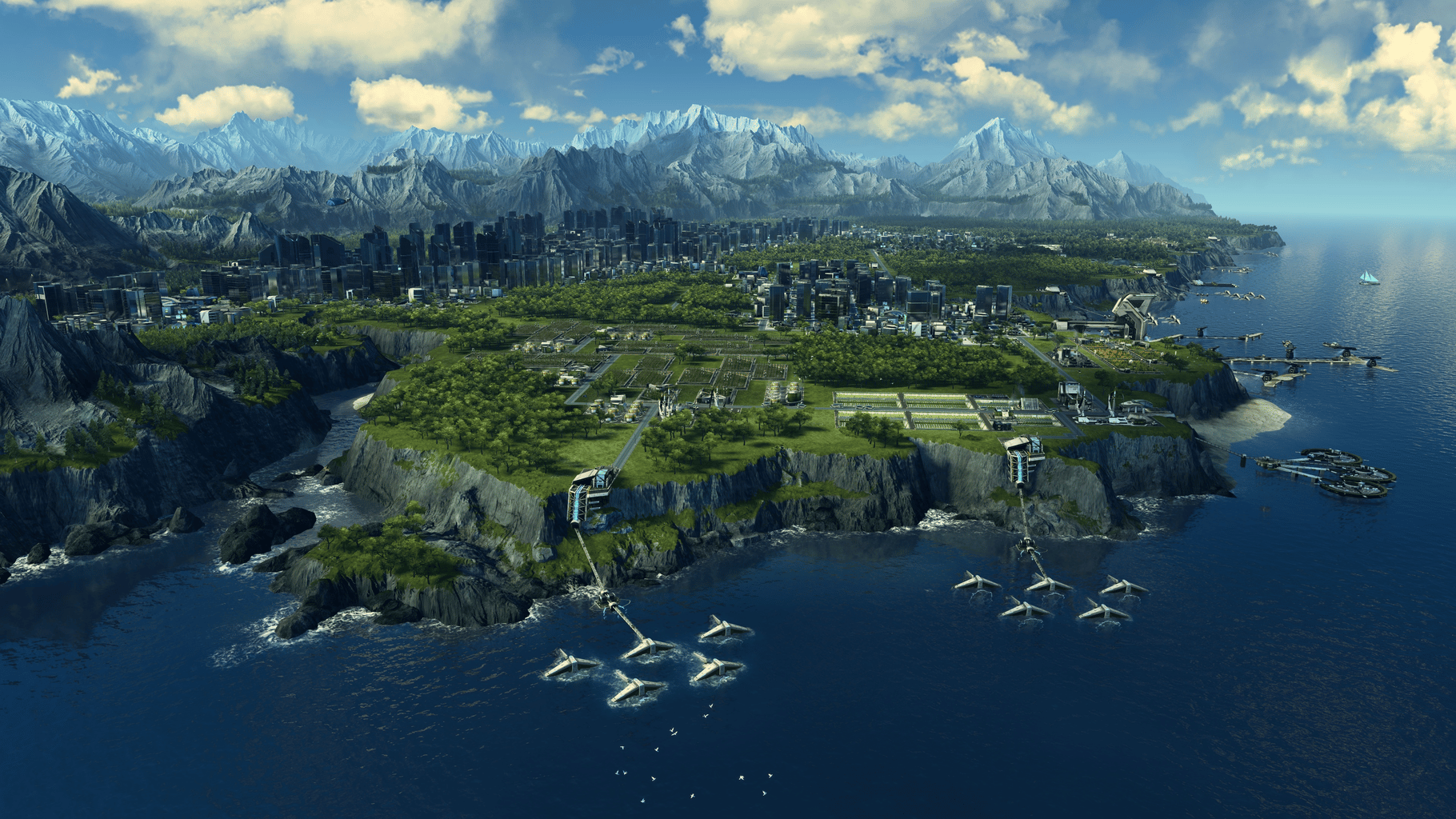 Anno 2205: Wildwater Bay screenshot