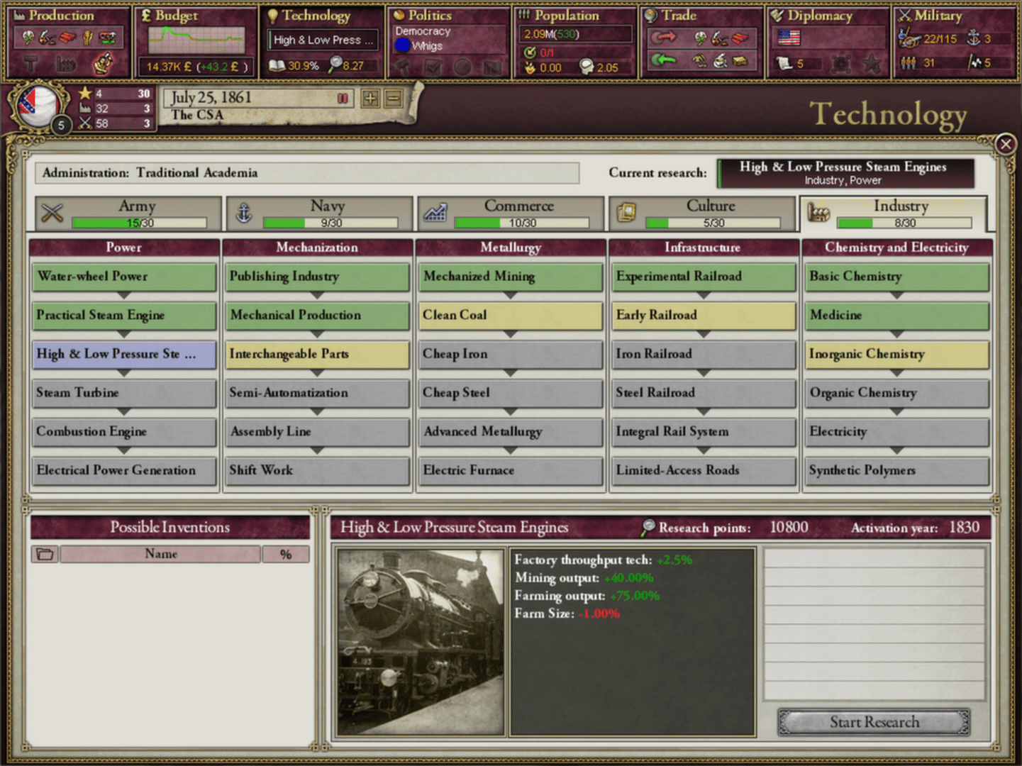 Victoria II: A House Divided screenshot