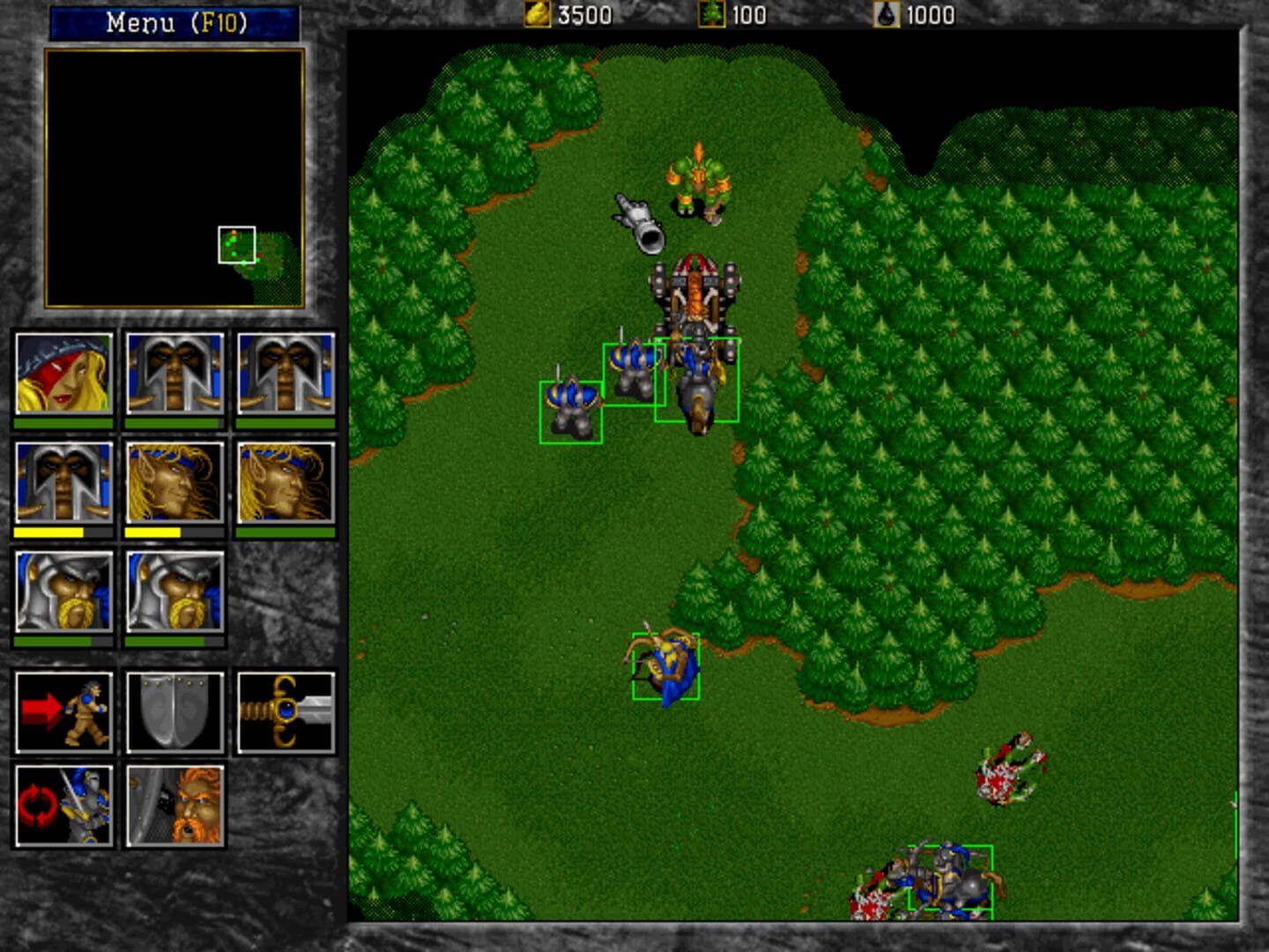 Captura de pantalla - Warcraft II: Beyond the Dark Portal