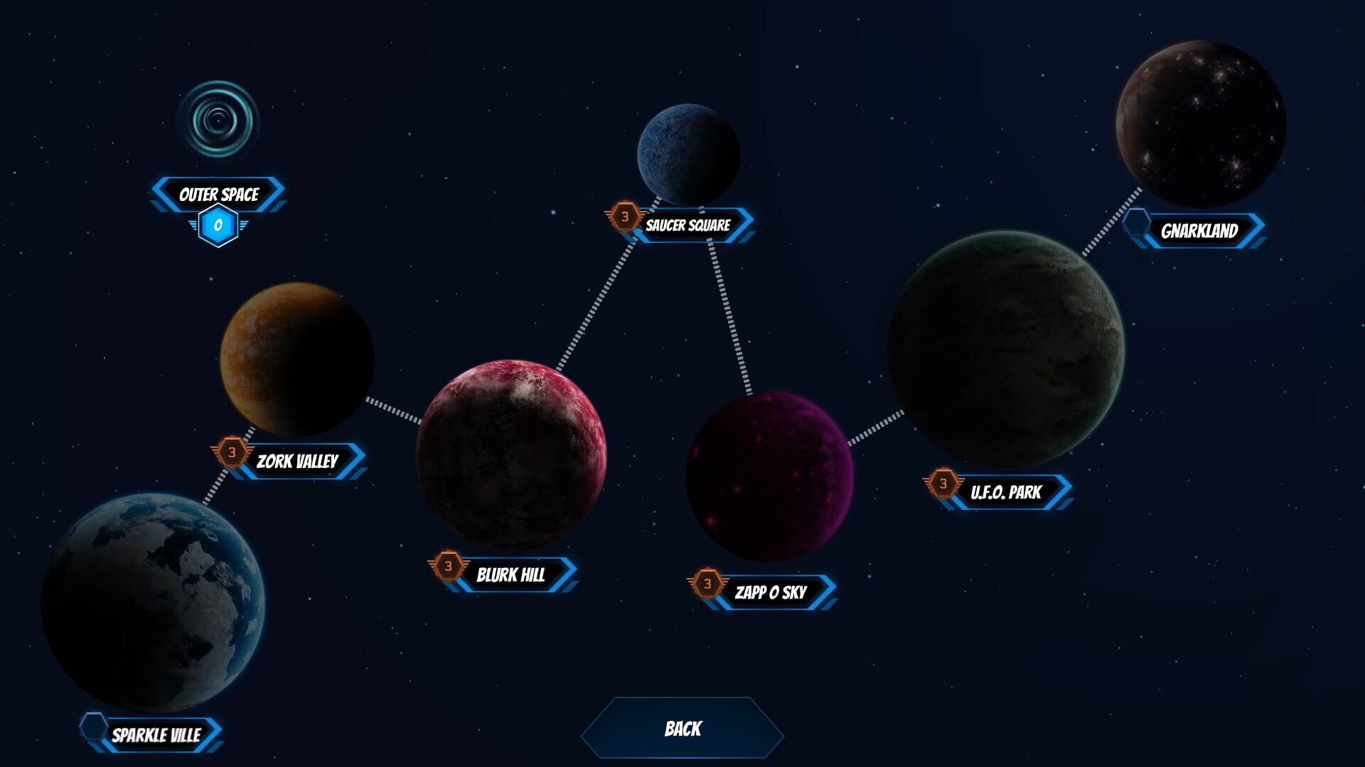 Infinite Sparkles - Screenshot