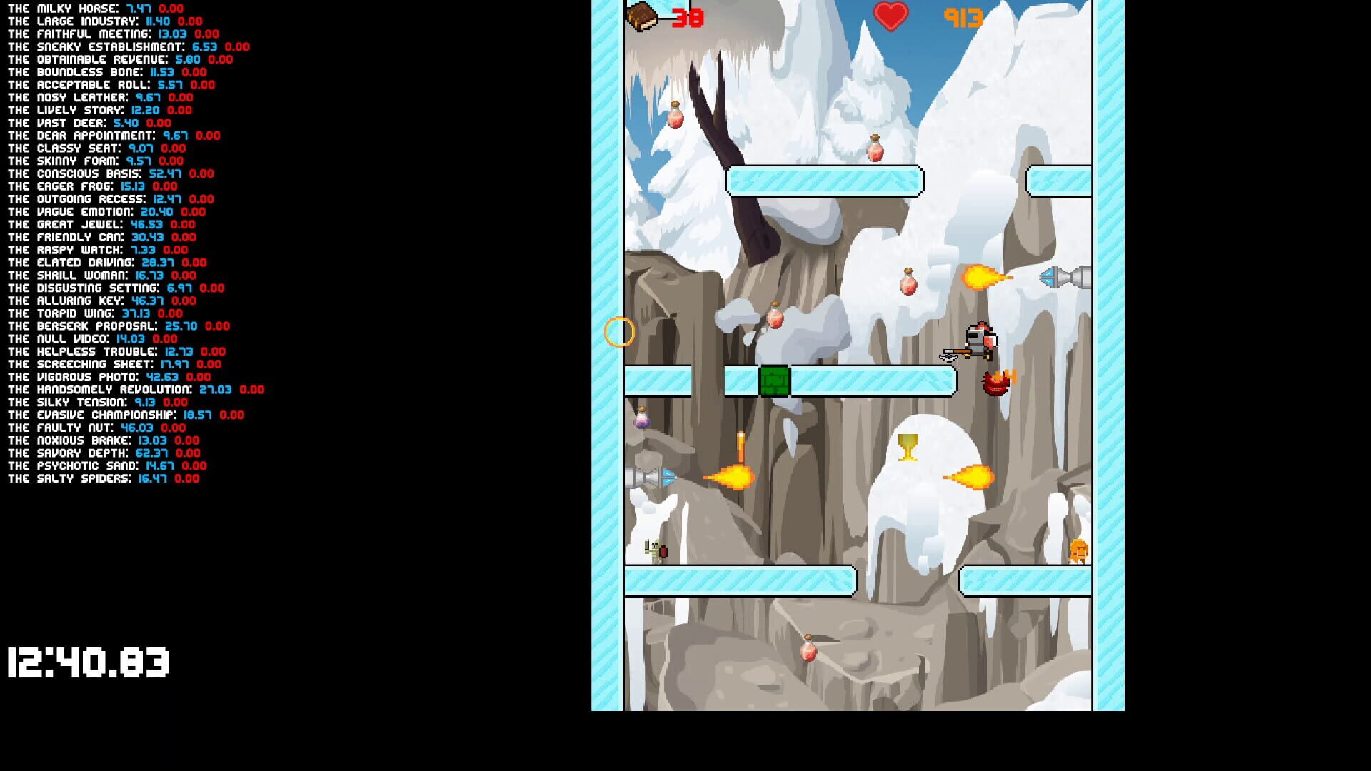 Super Novel Collector (Speedrun Edition) - Screenshot