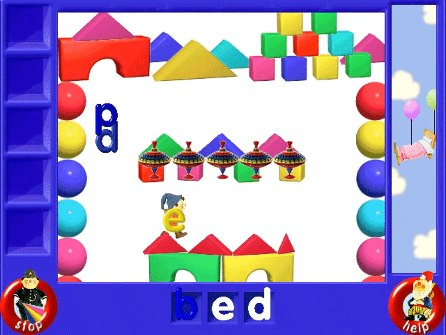 Noddy: The Magic of Toytown on a CD-ROM screenshot