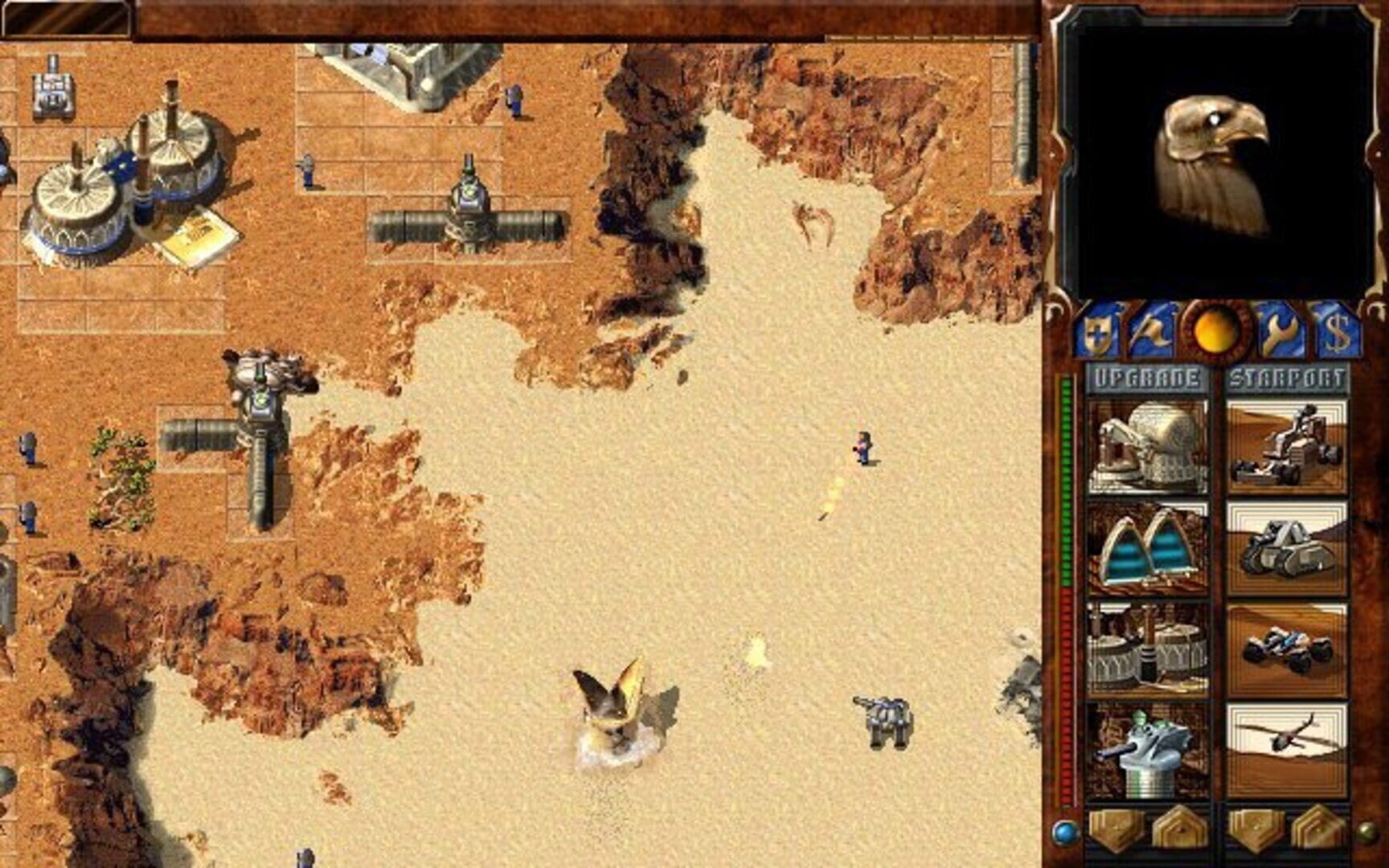 Captura de pantalla - Dune 2000