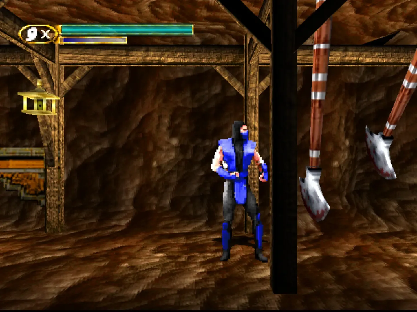 Captura de pantalla - Mortal Kombat Mythologies: Sub-Zero