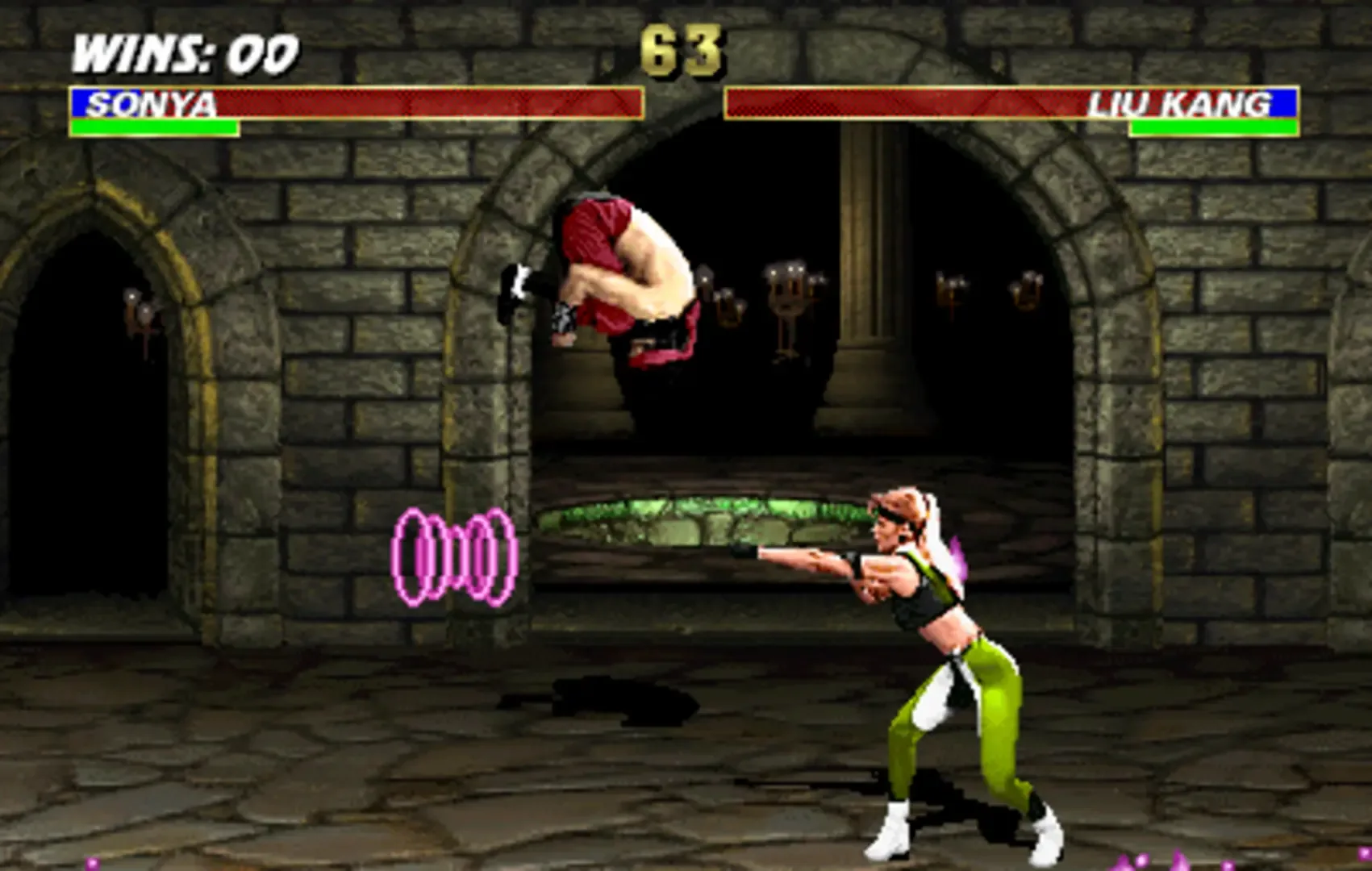 Captura de pantalla - Mortal Kombat 3