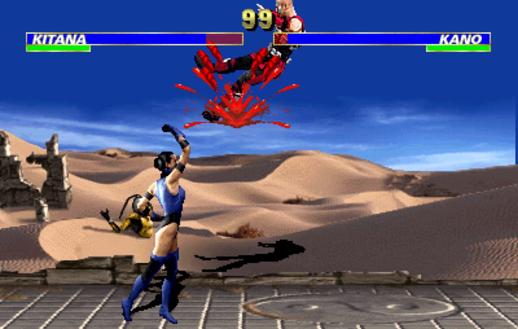 Captura de pantalla - Ultimate Mortal Kombat 3