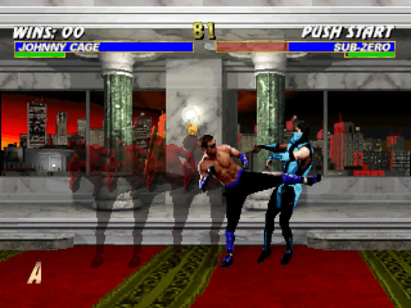 Captura de pantalla - Mortal Kombat Trilogy