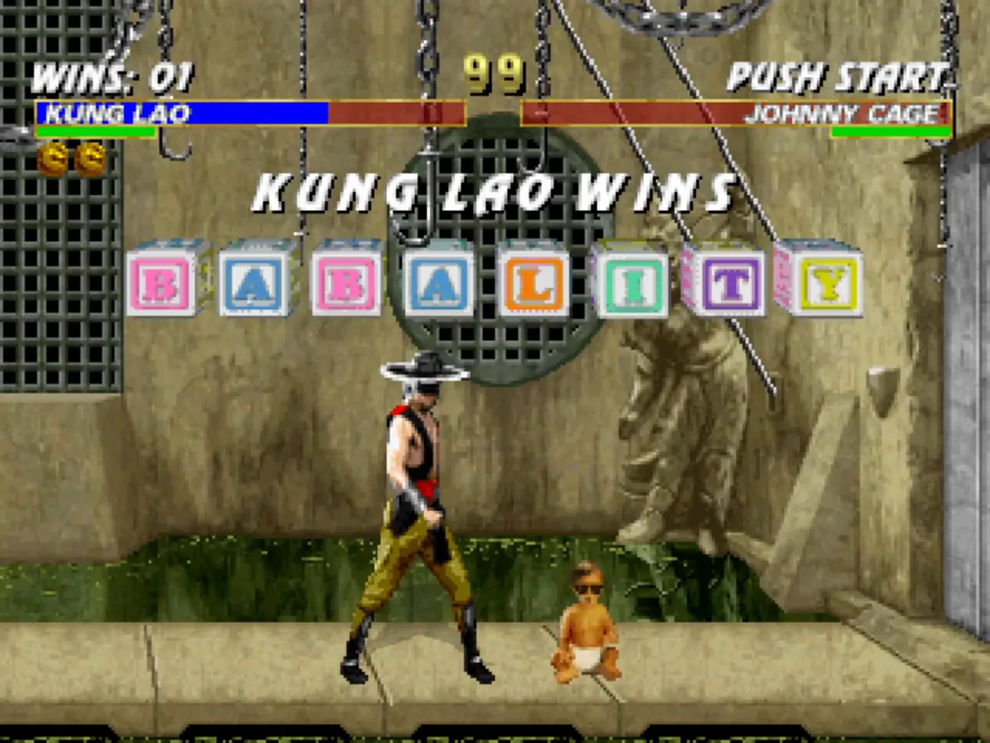 Captura de pantalla - Mortal Kombat Trilogy