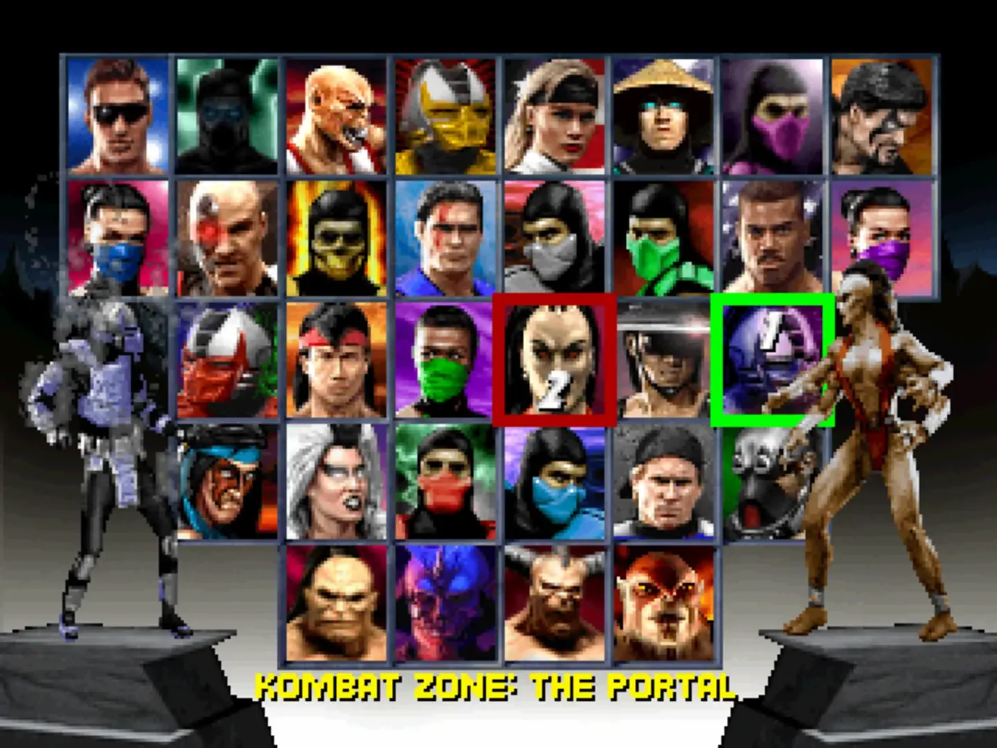 Captura de pantalla - Mortal Kombat Trilogy