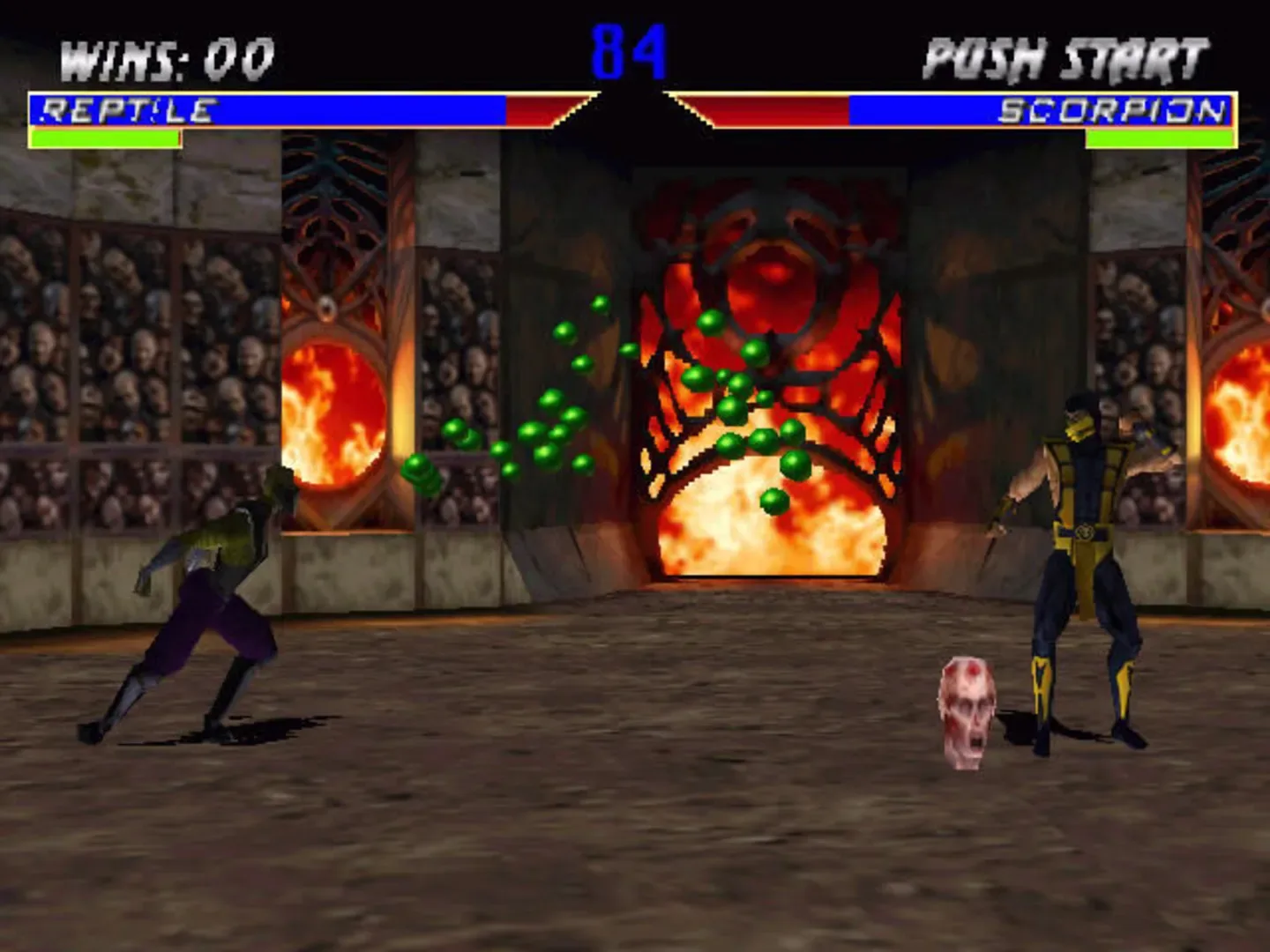 Captura de pantalla - Mortal Kombat 4