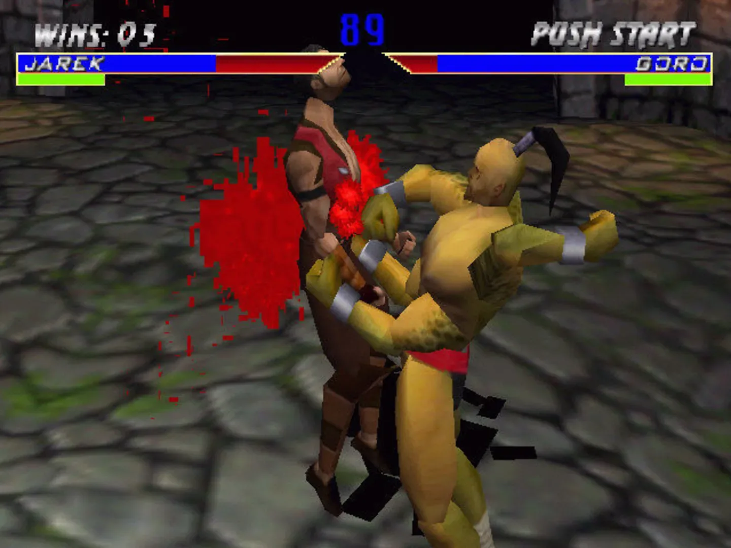 Captura de pantalla - Mortal Kombat 4