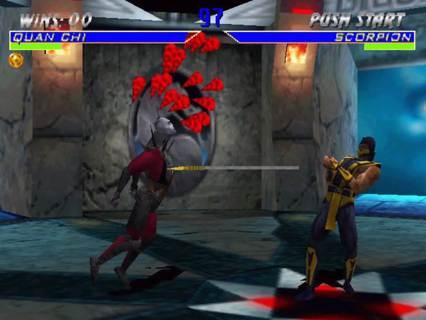 Captura de pantalla - Mortal Kombat 4