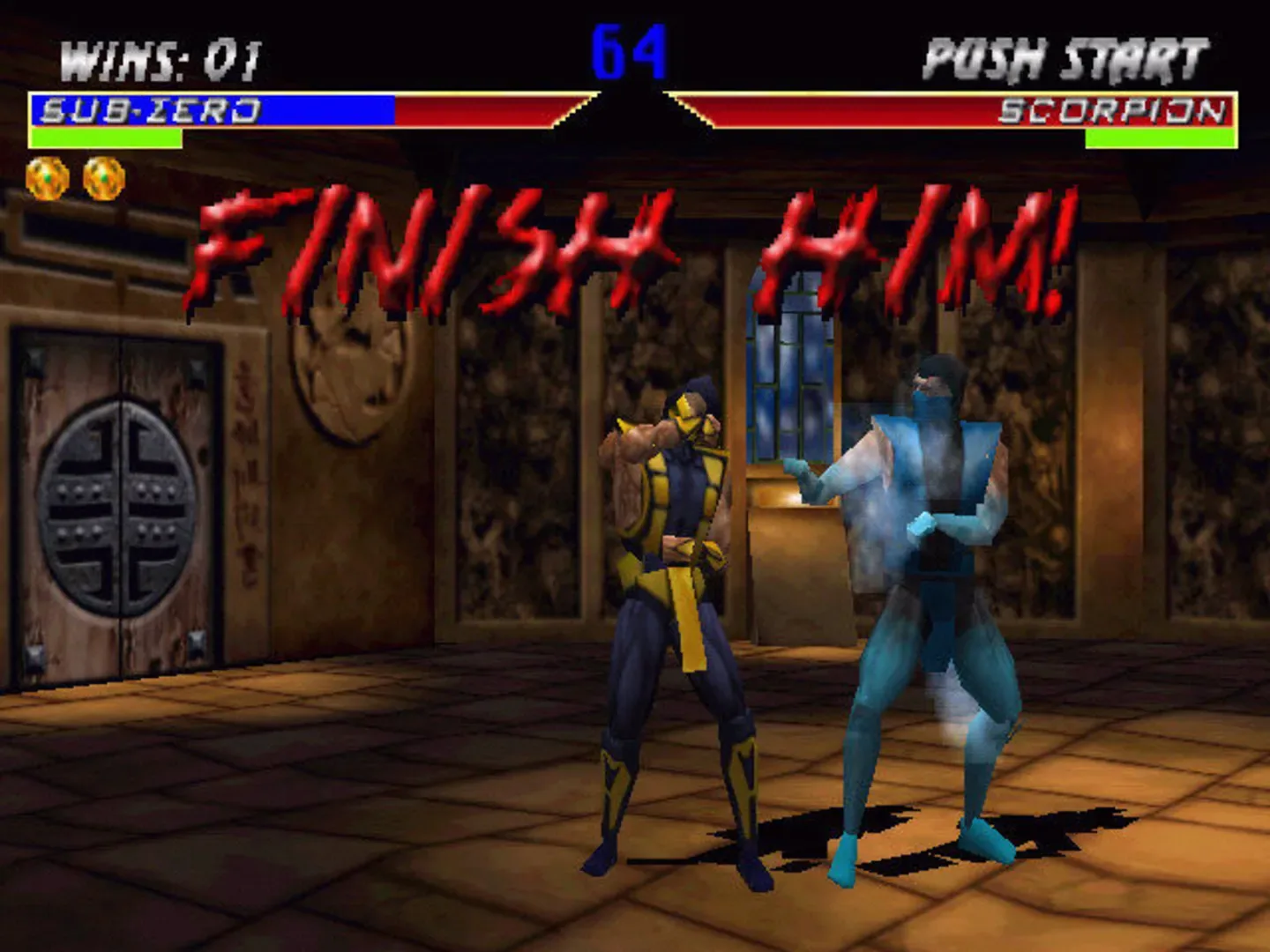 Captura de pantalla - Mortal Kombat 4