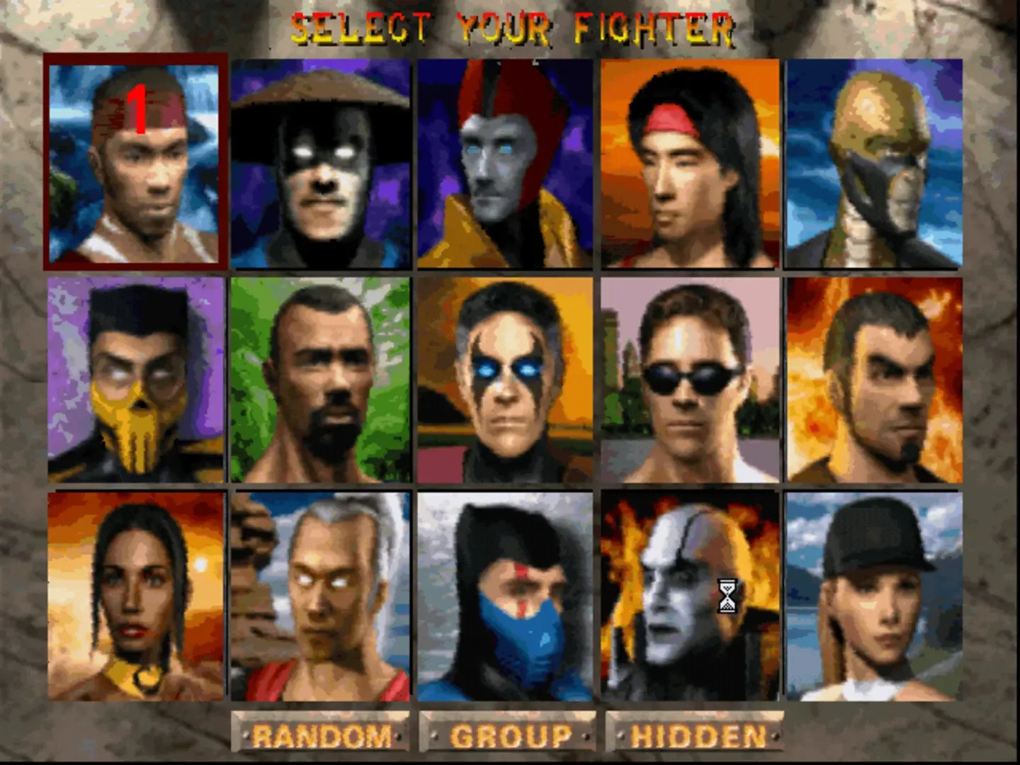 Captura de pantalla - Mortal Kombat 4