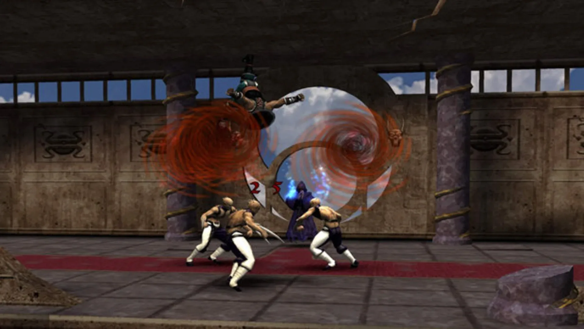 Captura de pantalla - Mortal Kombat: Shaolin Monks